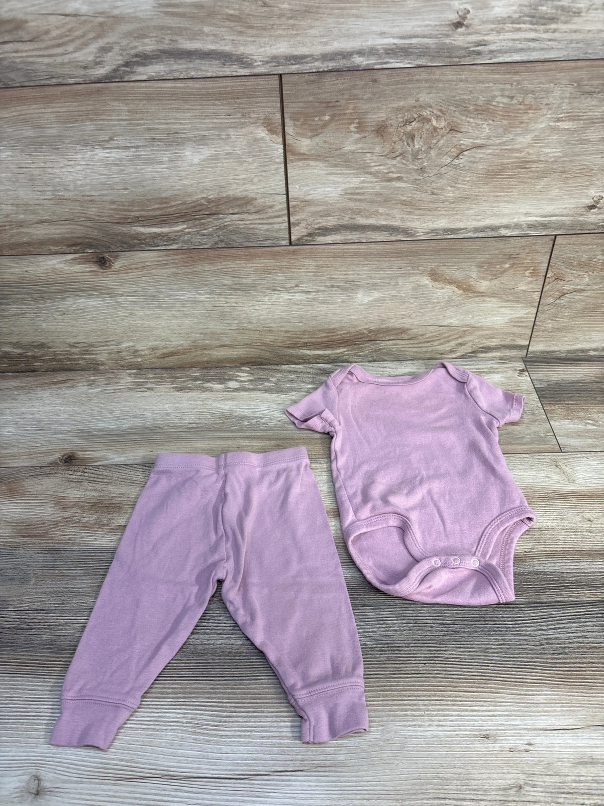 Cloud Island 2pc Bodysuit & Pants Set Pink sz 3-6m