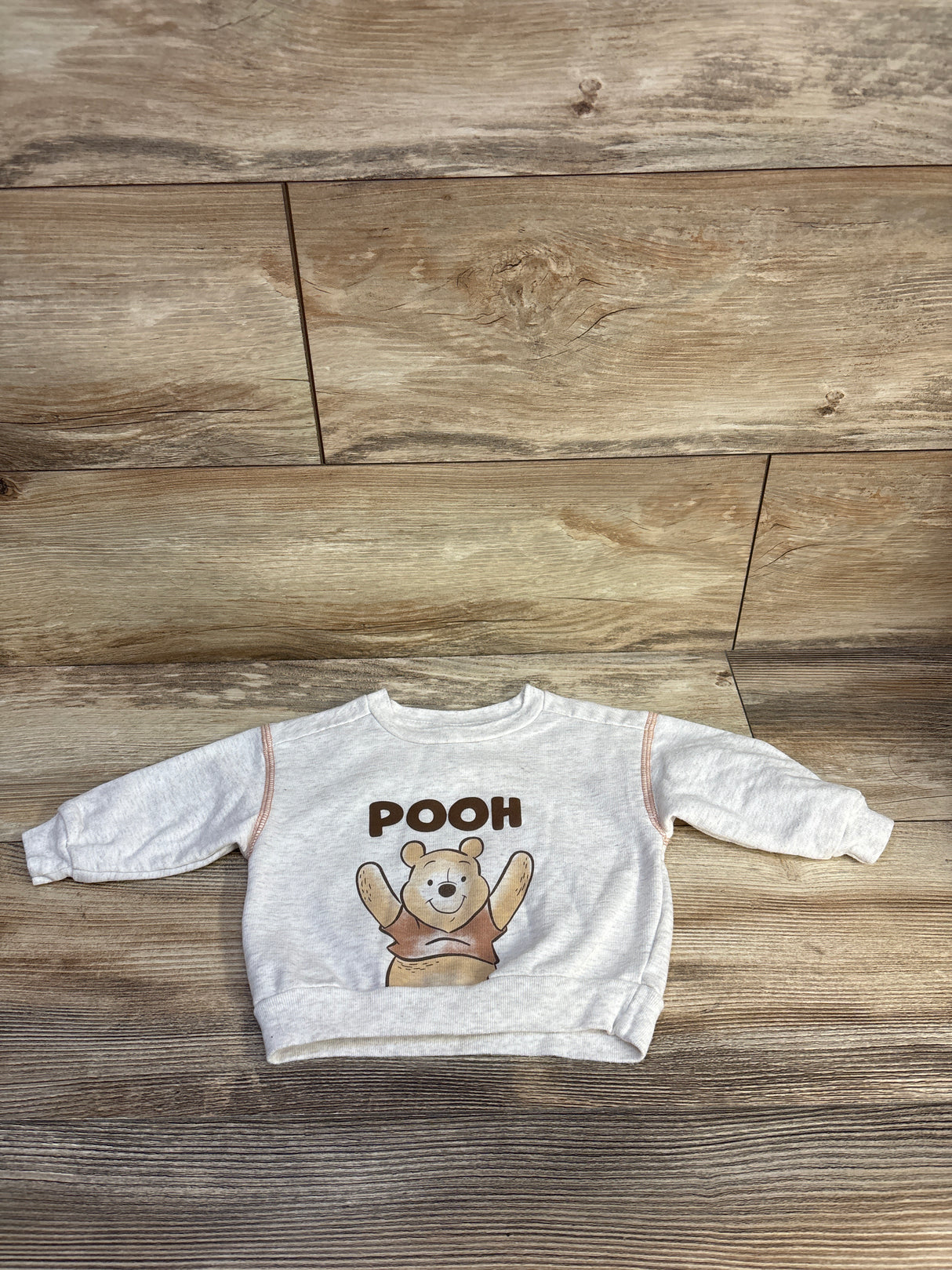Disney Baby Winnie The Pooh Sweatshirt Beige sz 6/9m