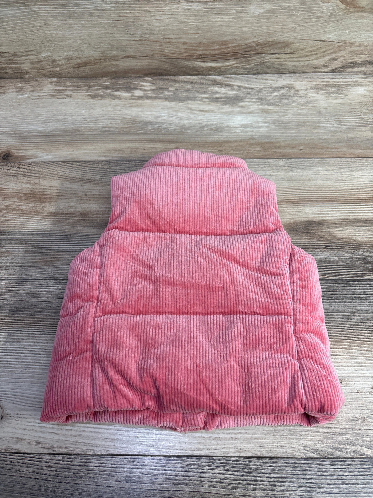 Ralph Lauren Stretch Corduroy Down Vest Pink sz 12m