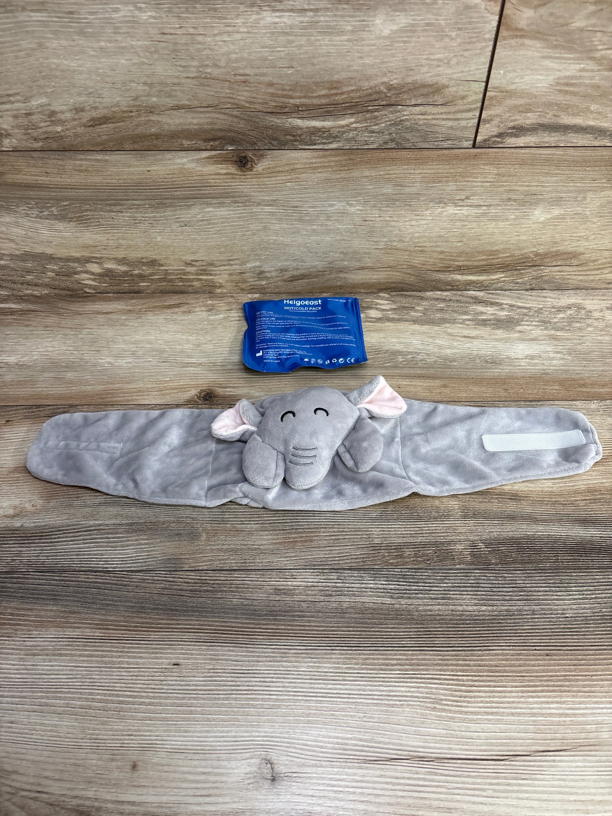 Heigoeost Heated Tummy Wrap For Baby Colic and Gas Relief - Elephant