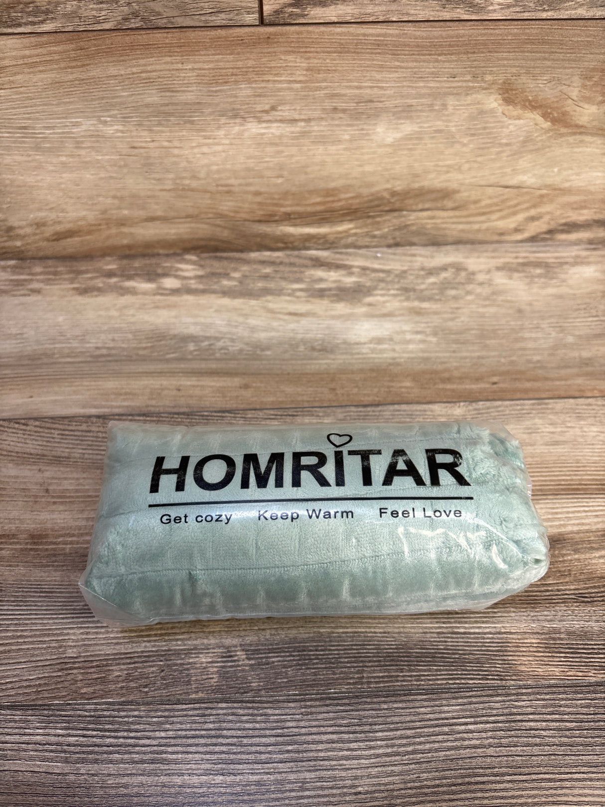 NEW Homritar Plush Baby Blanket, Sage Green 30''x40''