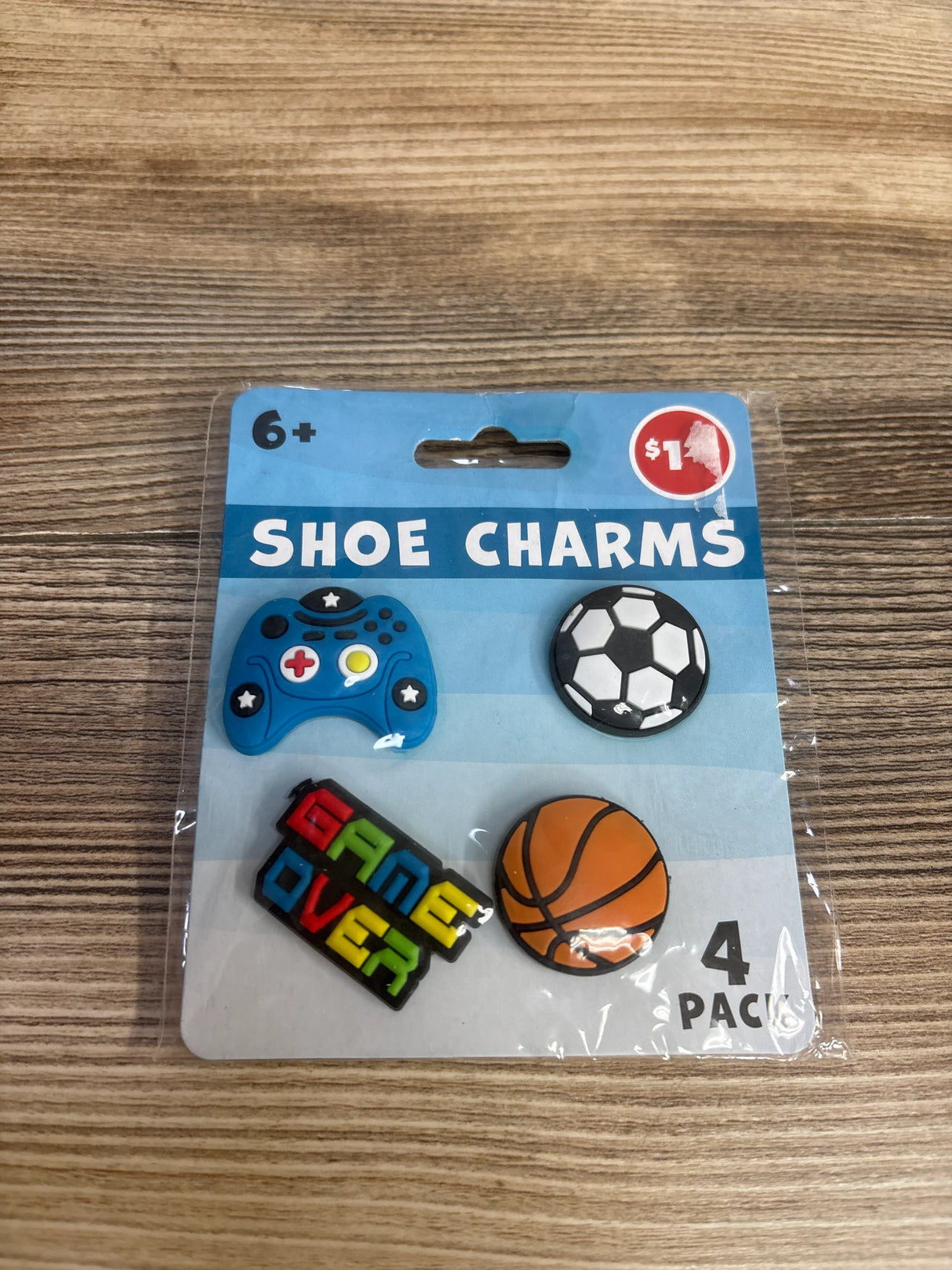 NEW 4pk Shoe Charms