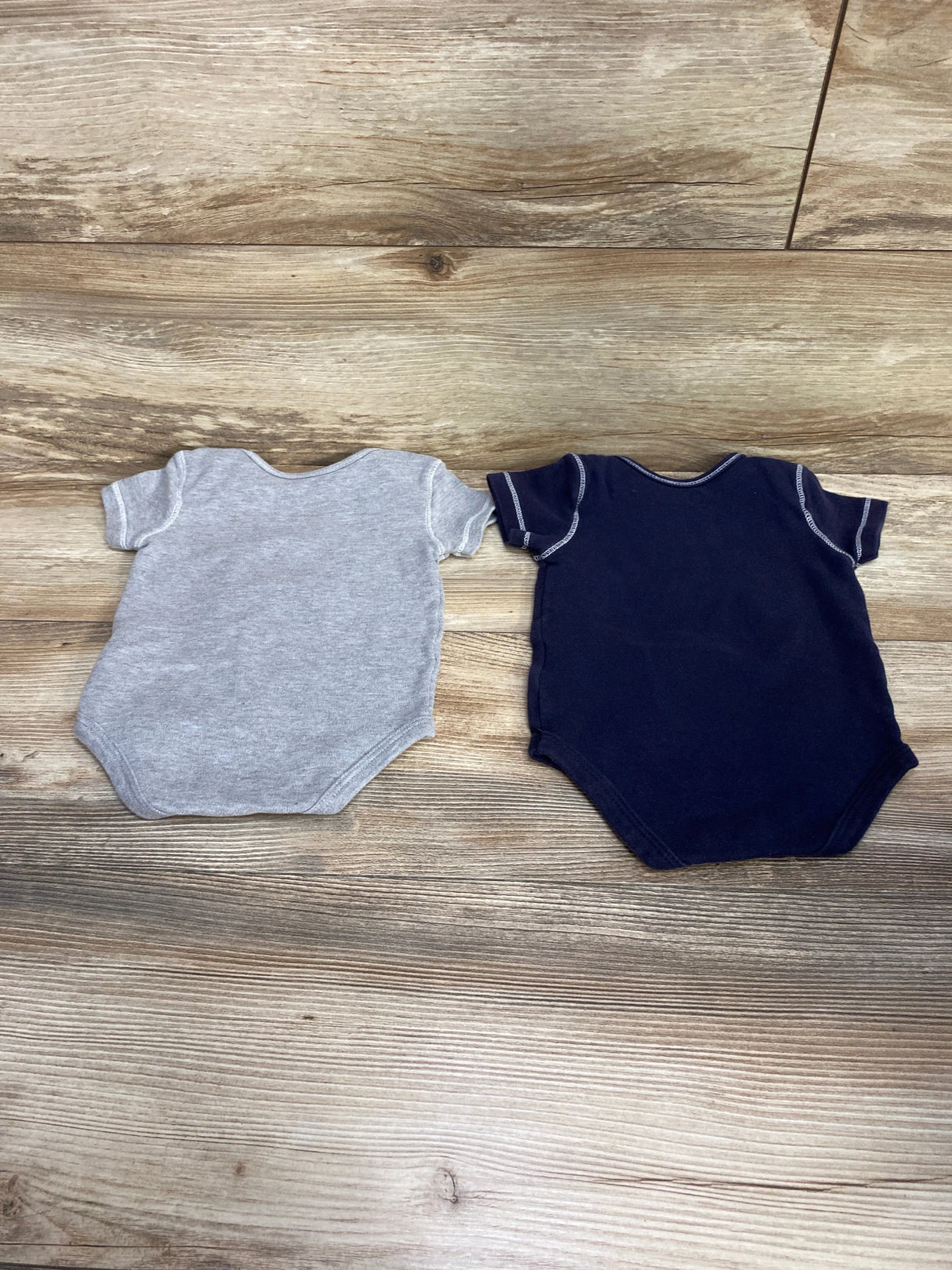 NFL Team 2pk Los Angeles Rams Bodysuits Gray/Navy sz 6-9m - Me n Mommy To Be