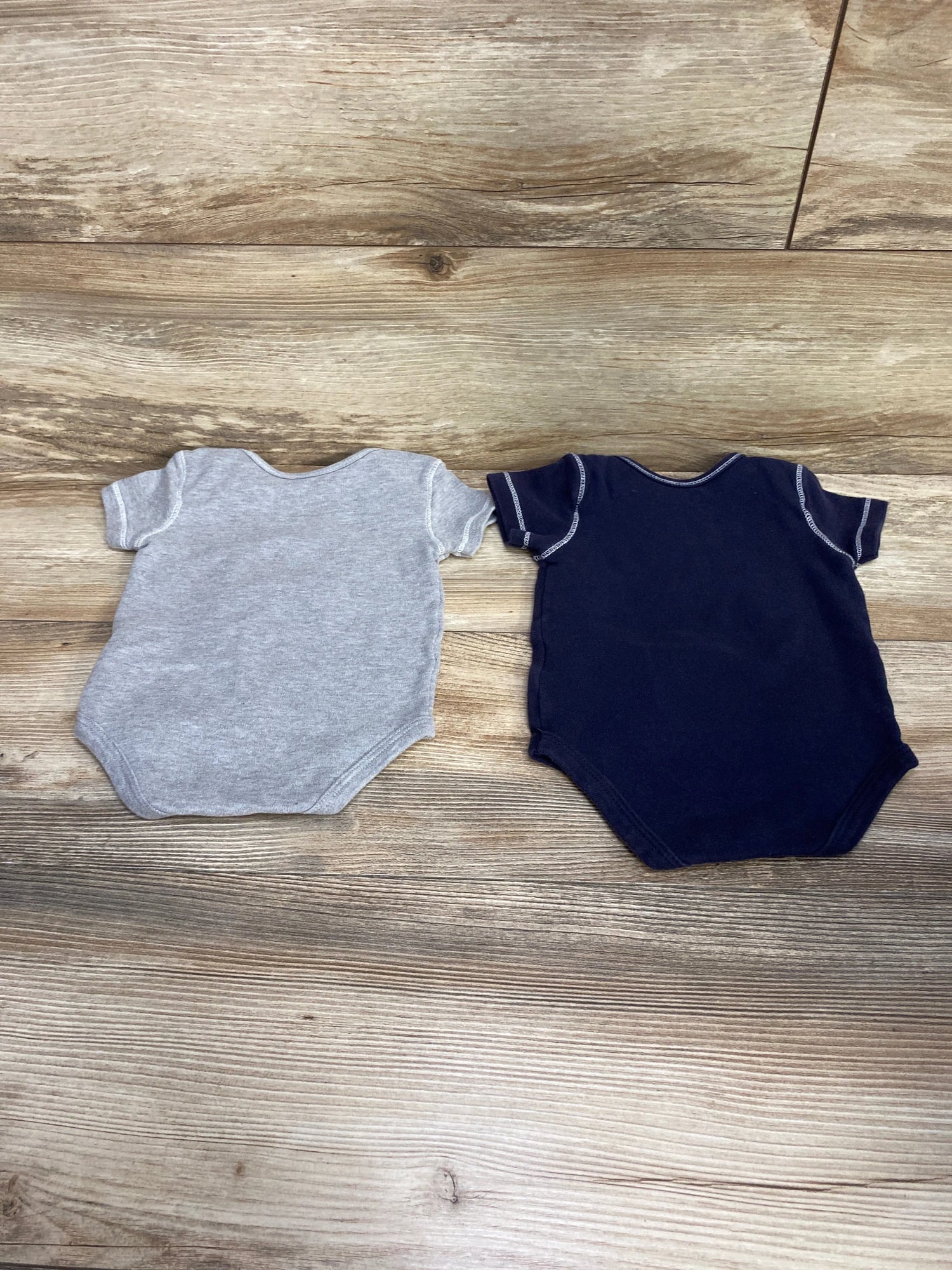 NFL Team 2pk Los Angeles Rams Bodysuits Gray/Navy sz 6-9m - Me n Mommy To Be