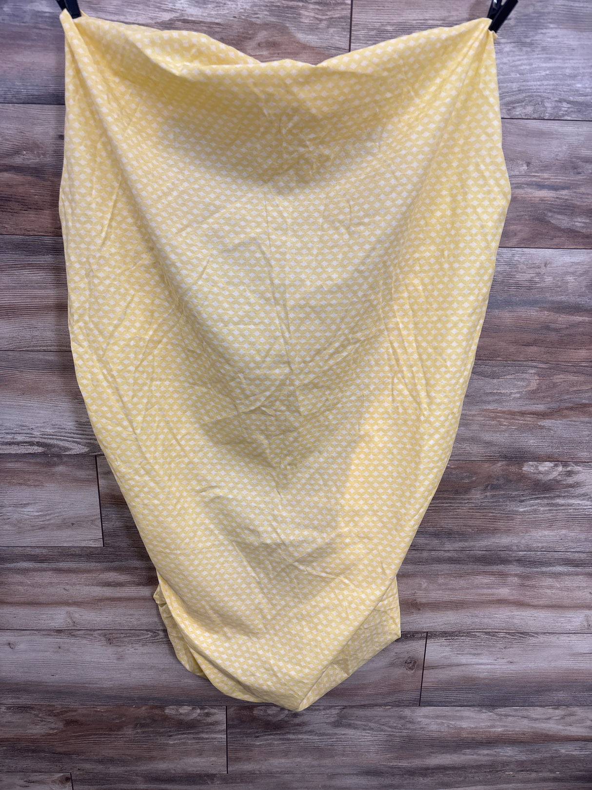 Fitted Crib Sheet Yellow