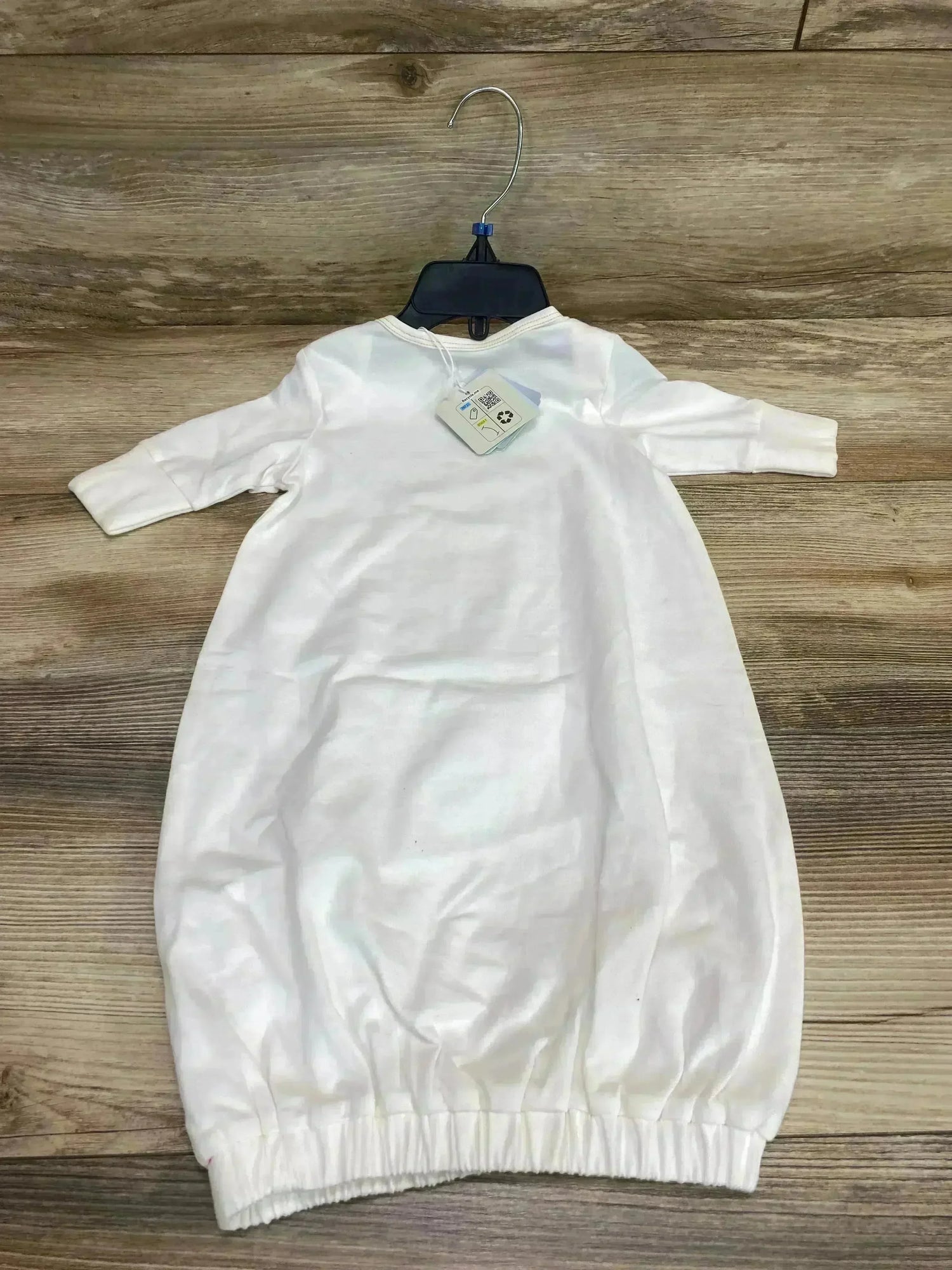 NEW Bunnies By The Bay Skipit's Gown White sz 0-3m - Me n Mommy To Be