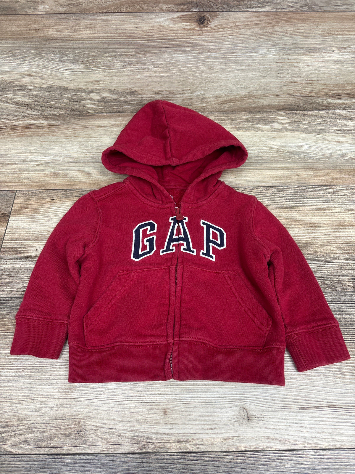 Baby Gap Full Zip Jacket Red sz 12-18m