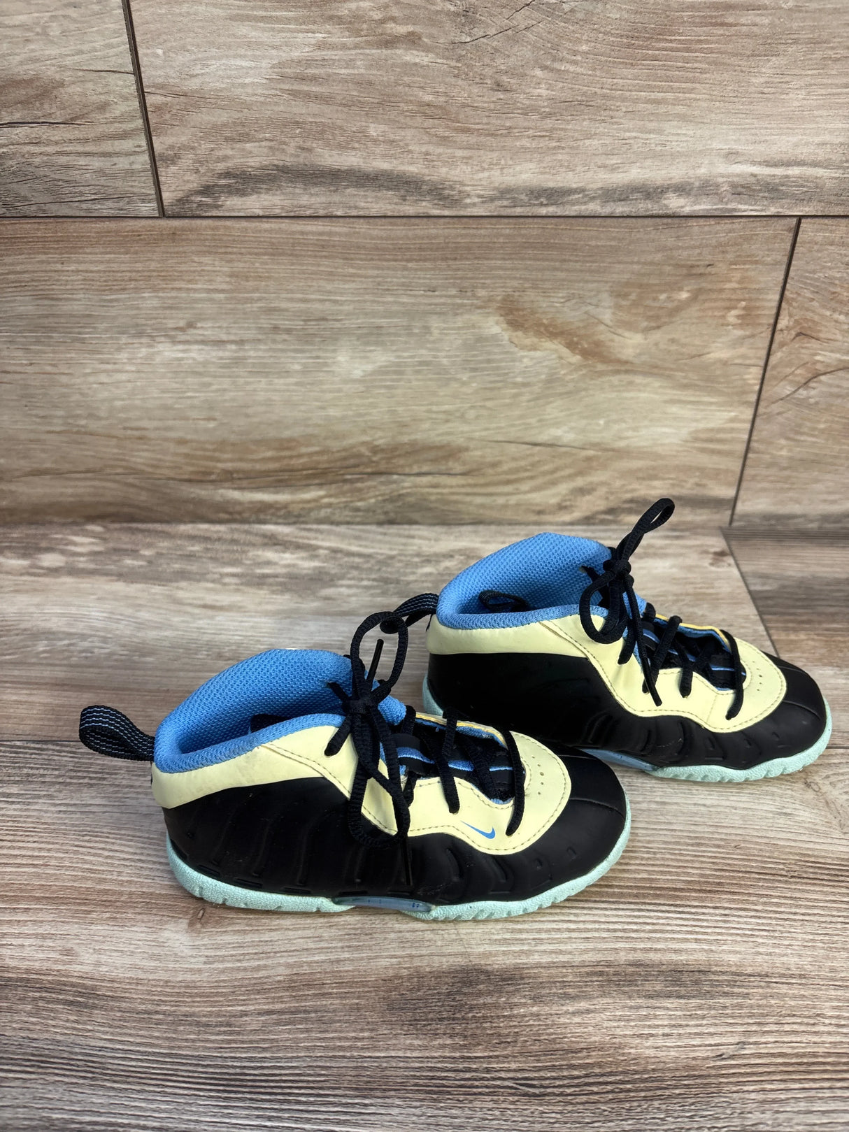 Nike Little Posite One TD 'Black Multi Color' sz 9c
