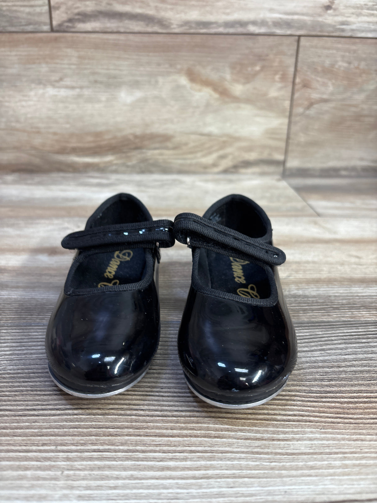 Dance Class Tap Shoes Black sz 7.5c