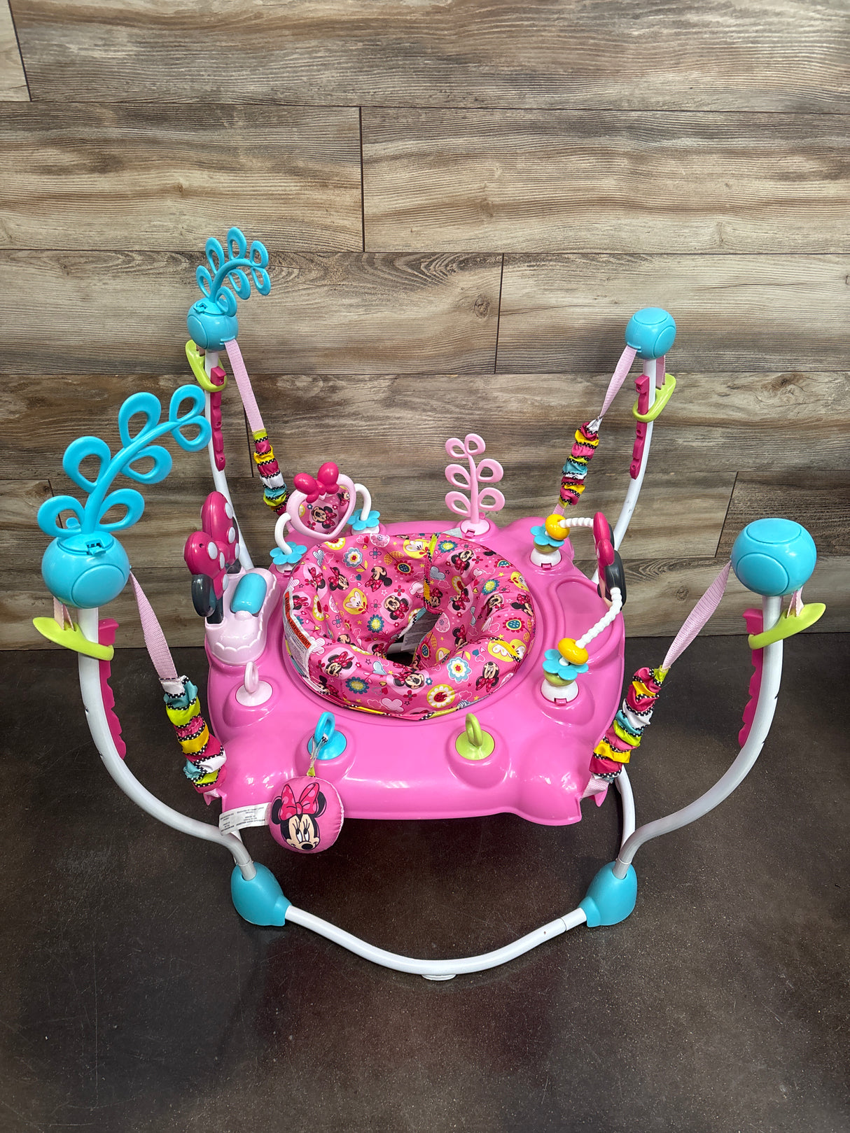 Bright Starts Disney Minnie Mouse Forever Besties Activity Jumper