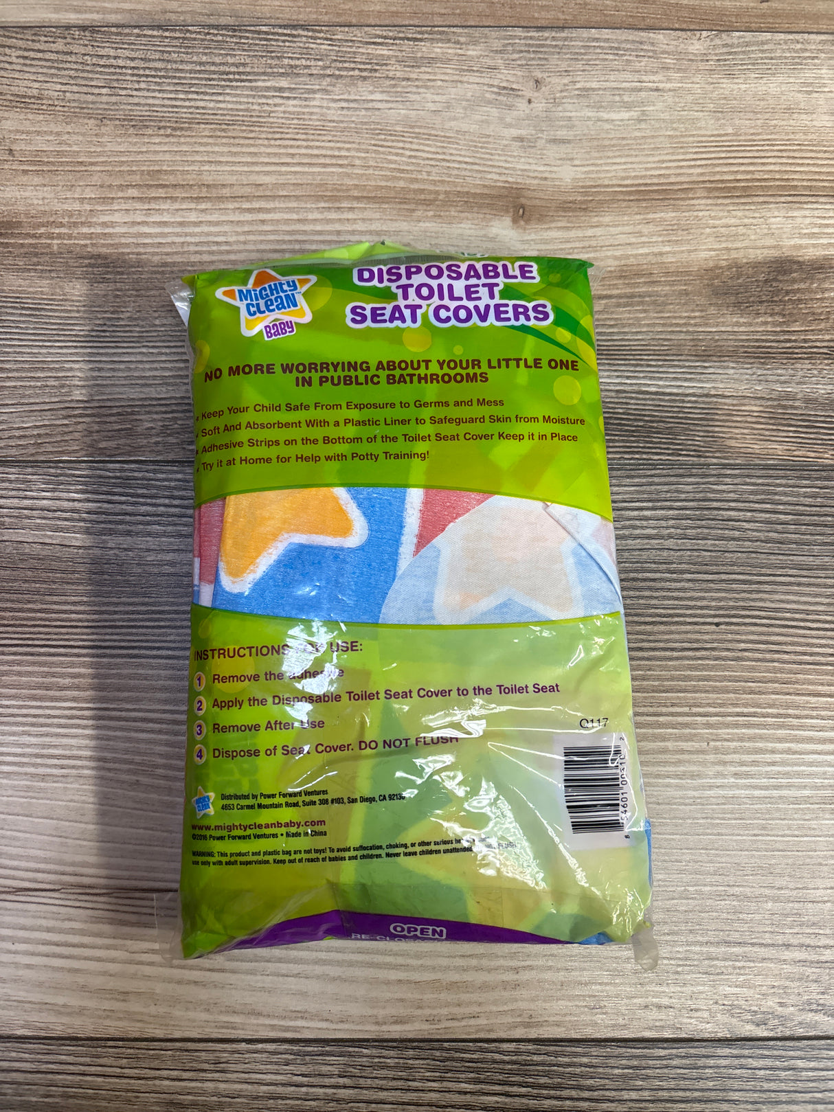 NEW Mighty Clean Baby Disposable Toilet Seat Covers 12ct.