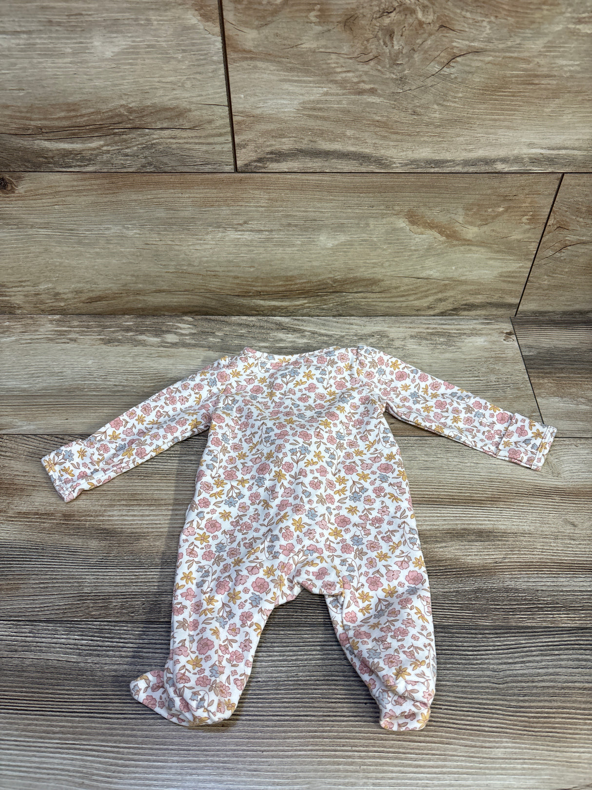 Carter's Floral Sleeper White sz Newborn
