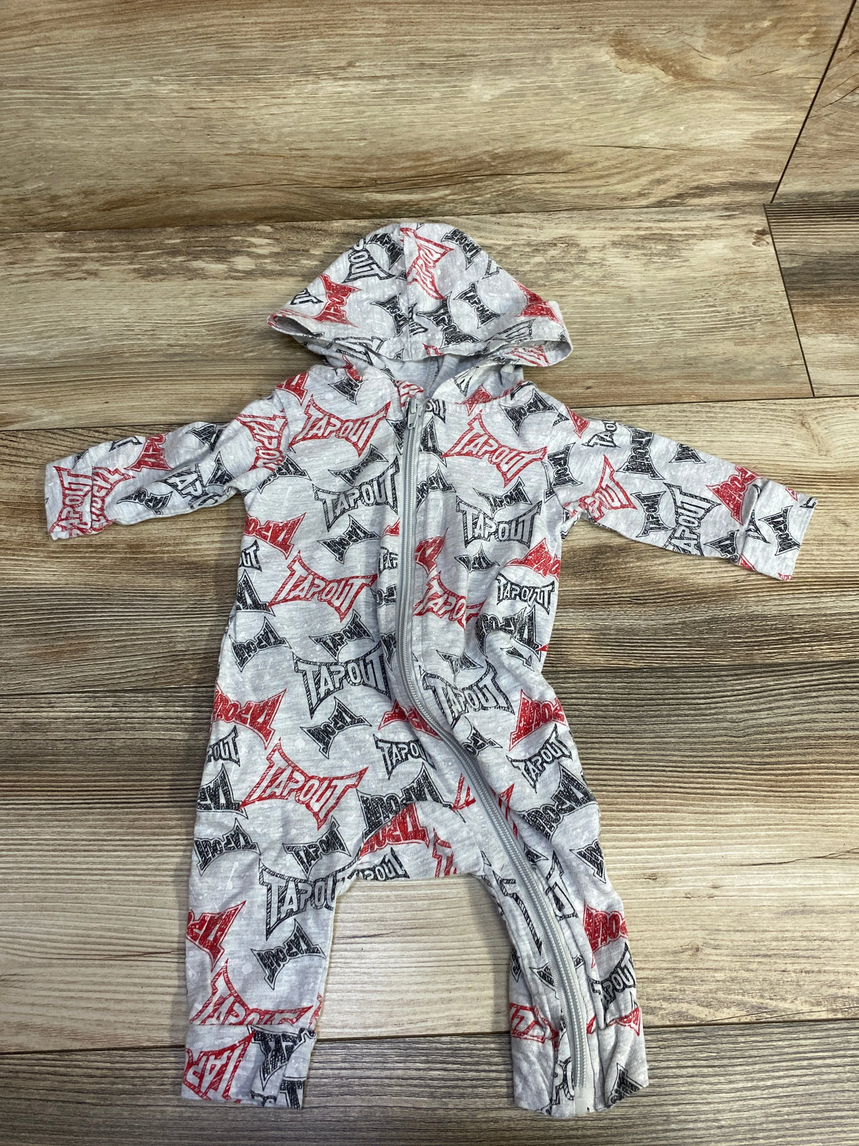 Tapout Hooded Coverall Grey sz 0-3m