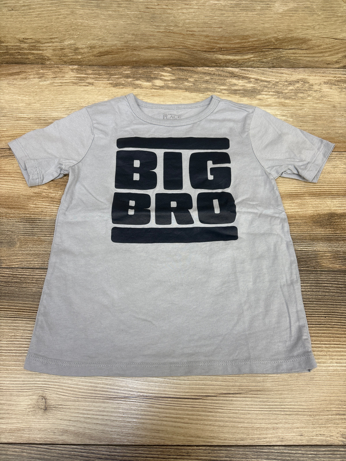 Children's Place Big Bro Shirt Grey sz 4T