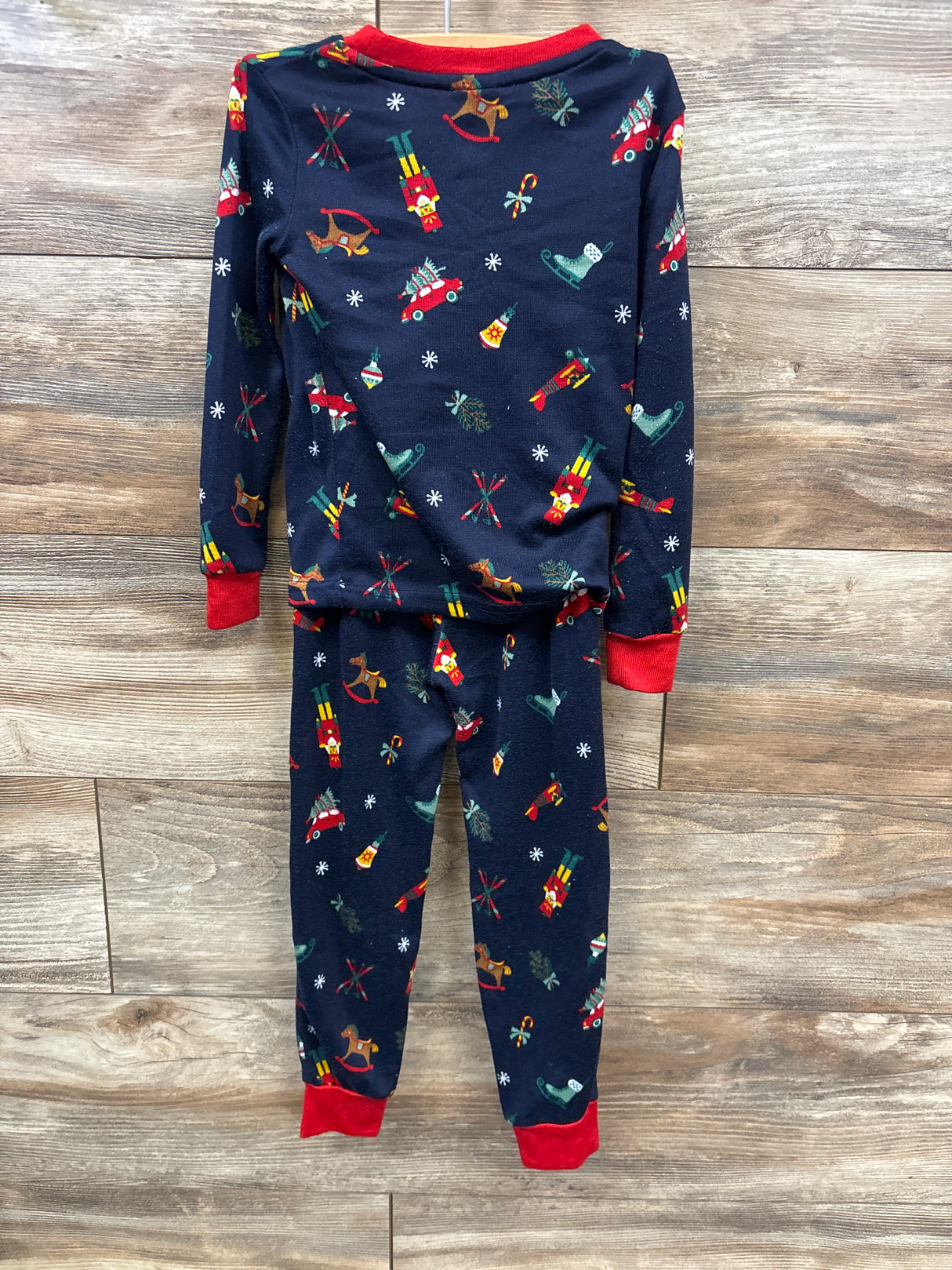 Member's Mark 2pc Christmas Pajama Set Navy sz 4T