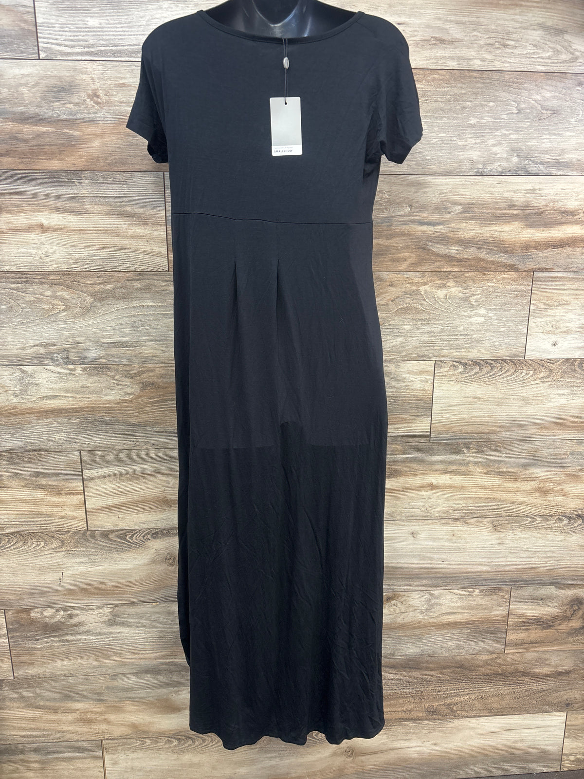 NEW Smallshow Maternity Nursing Dress Black sz Medium