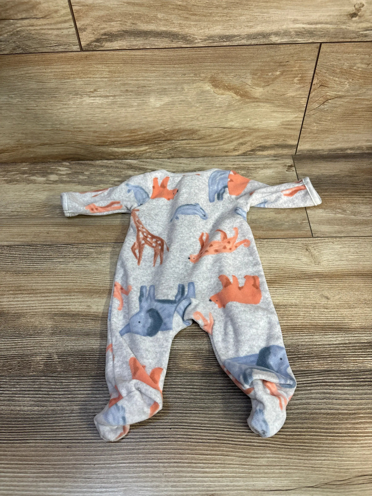 Child Of Mine Blanket Sleeper Grey sz Preemie