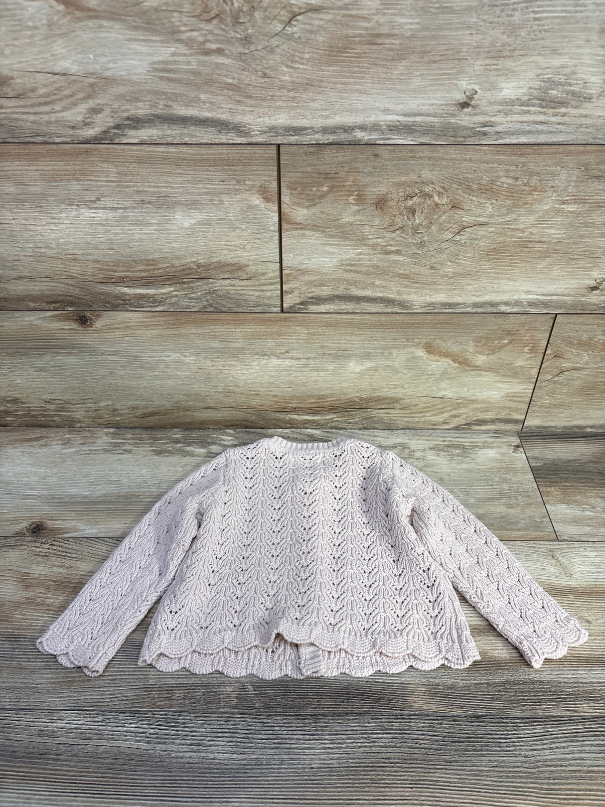 Max Studio Embroidered Knit Cardigan Ivory sz 18m