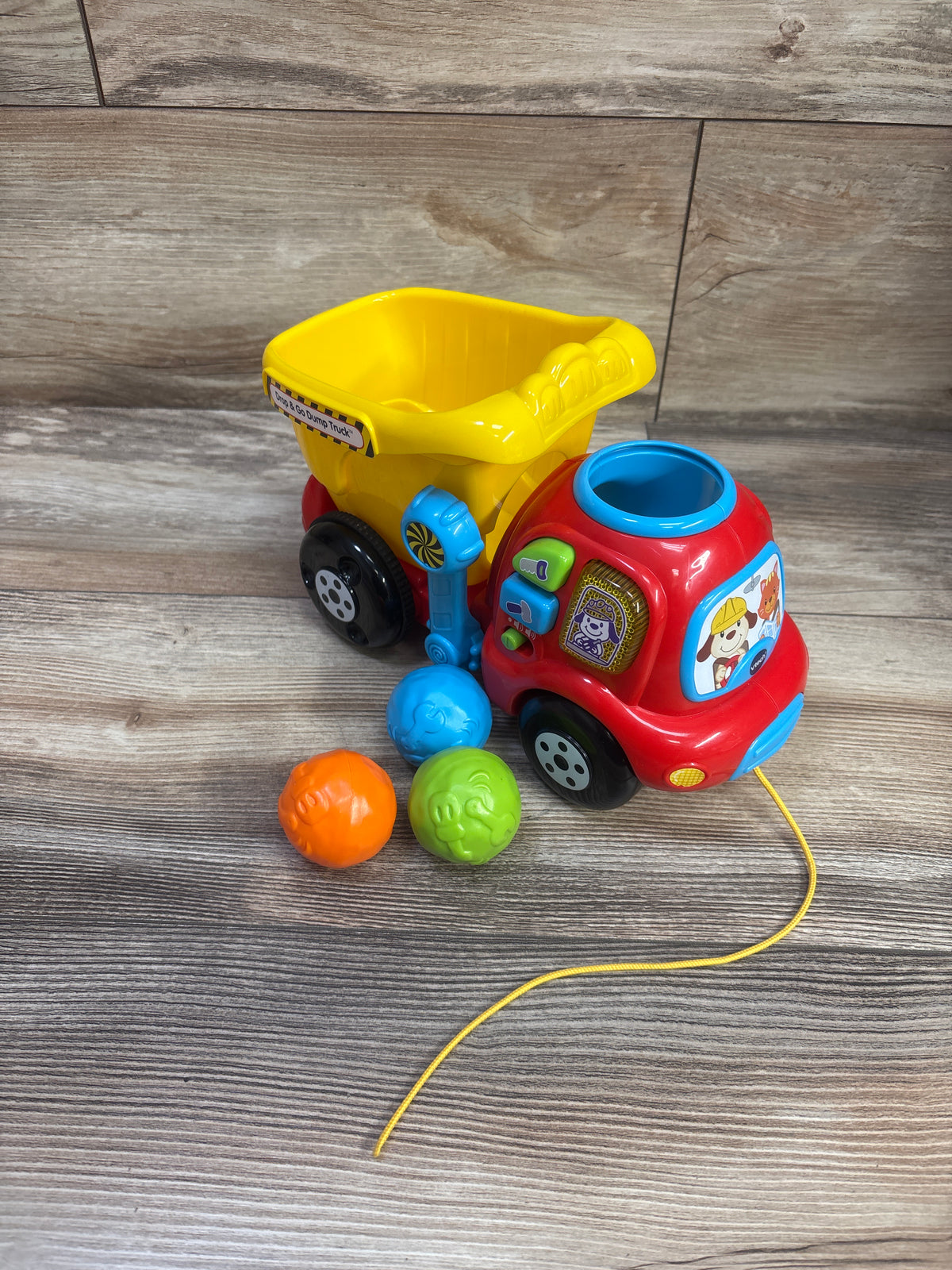 Vtech Drop & Go Dump Truck Red