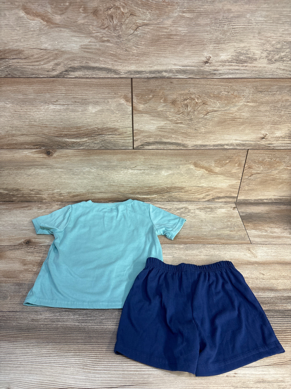 Carter's 2pc Shirt & Shorts Set Blue sz 2T
