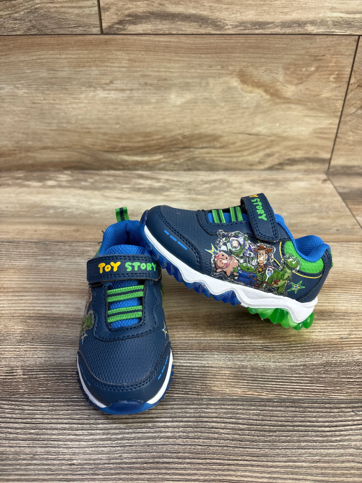 Toy Story Light Up Sneakers Blue sz 6c