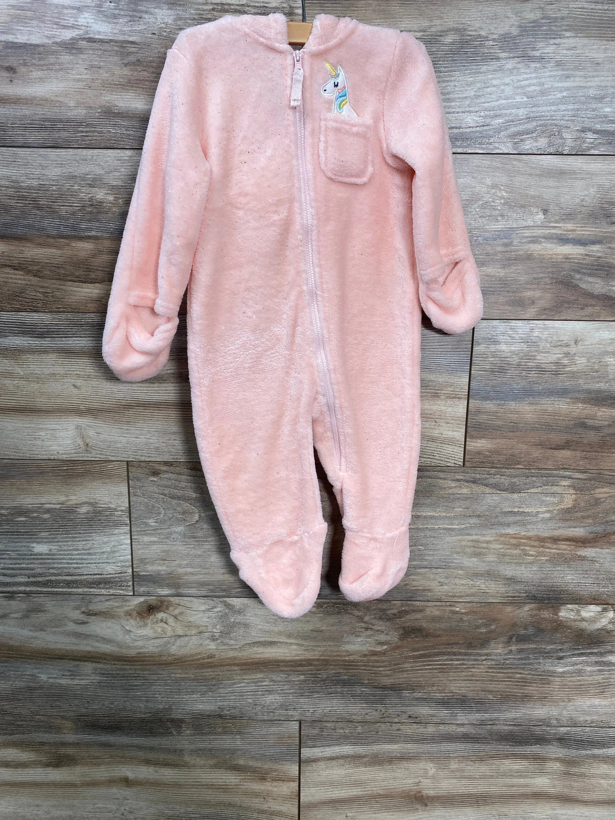 Wippette Unicorn Bunting Pink sz 6-9m - Me n Mommy To Be