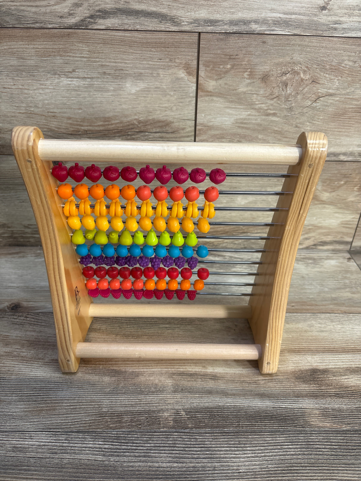 B. Toys Two-ty Fruity! Wooden Abacus