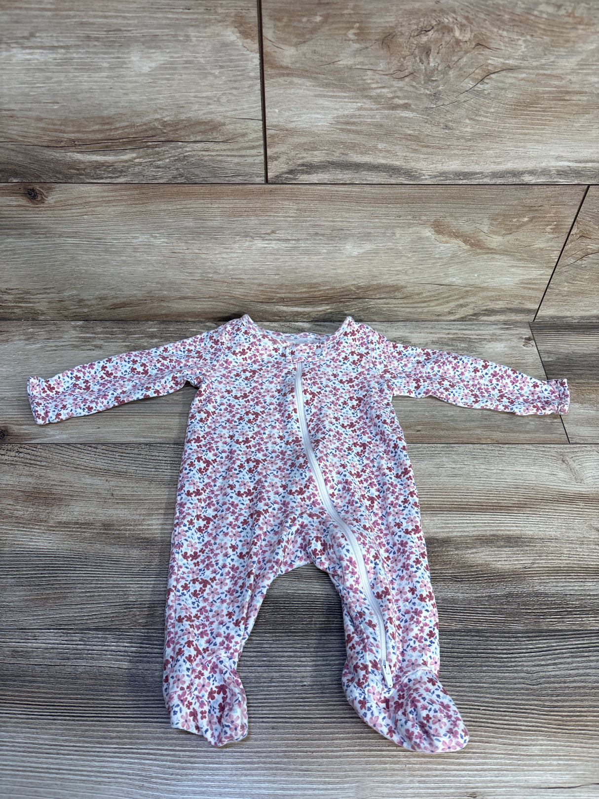 Just One You Floral Sleeper White sz 3m