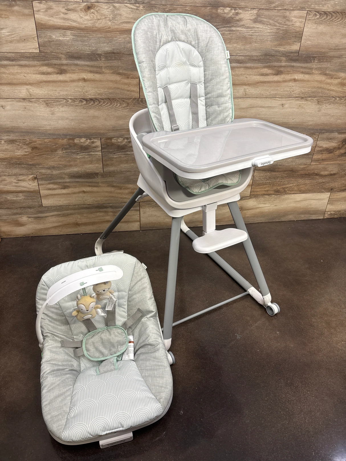 Ingenuity Beanstalk Baby to Big Kid 6-in-1 High Chair