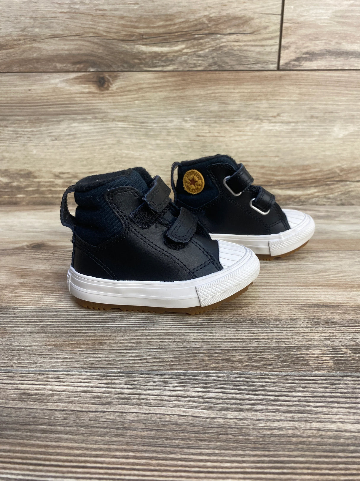 Chuck Taylor All Star Berkshire Boot Easy-On TD 'Black' Sneaker sz 4c - Me n Mommy To Be