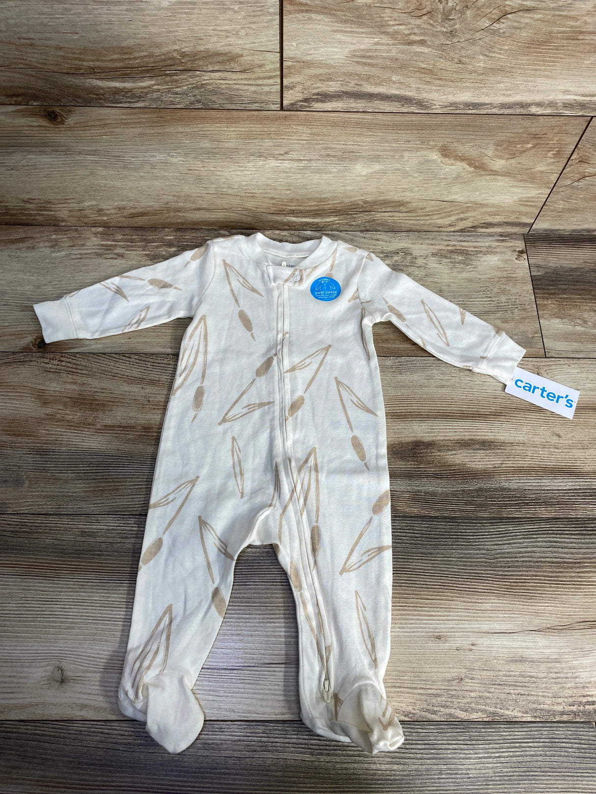 NEW Carter's Duck Tale Sleeper Ivory sz 6m