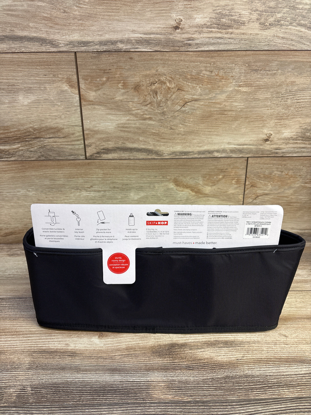 NEW Skip Hop Ultimate Stroller Organizer - Black