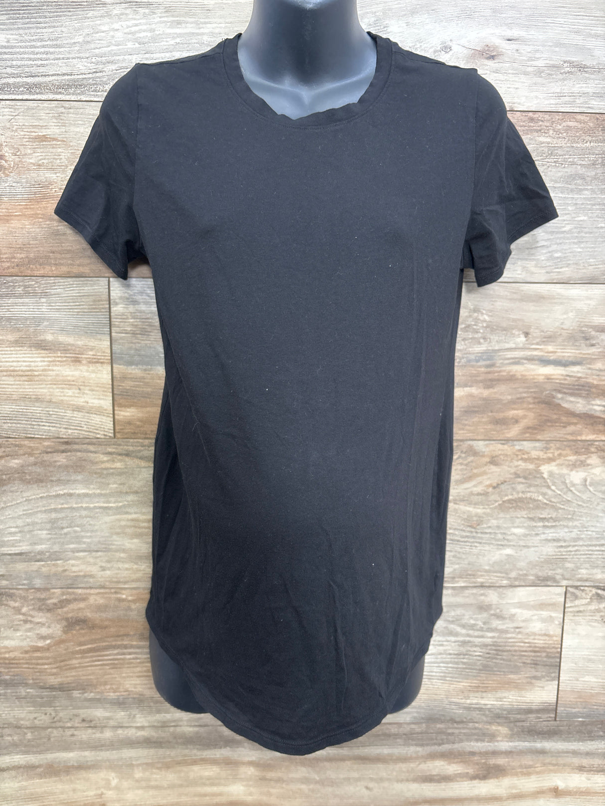 Time and Tru Maternity Shirt Black sz Large