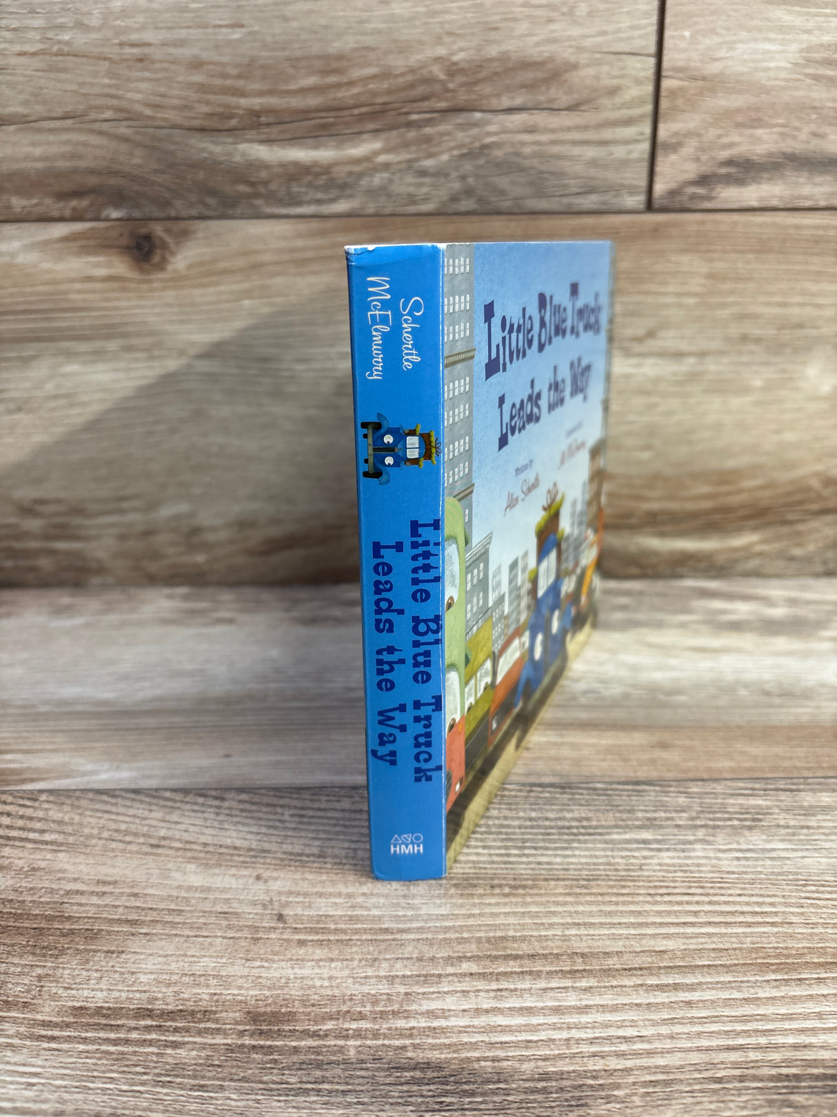 Little Blue Truck Leads the Way Board Book