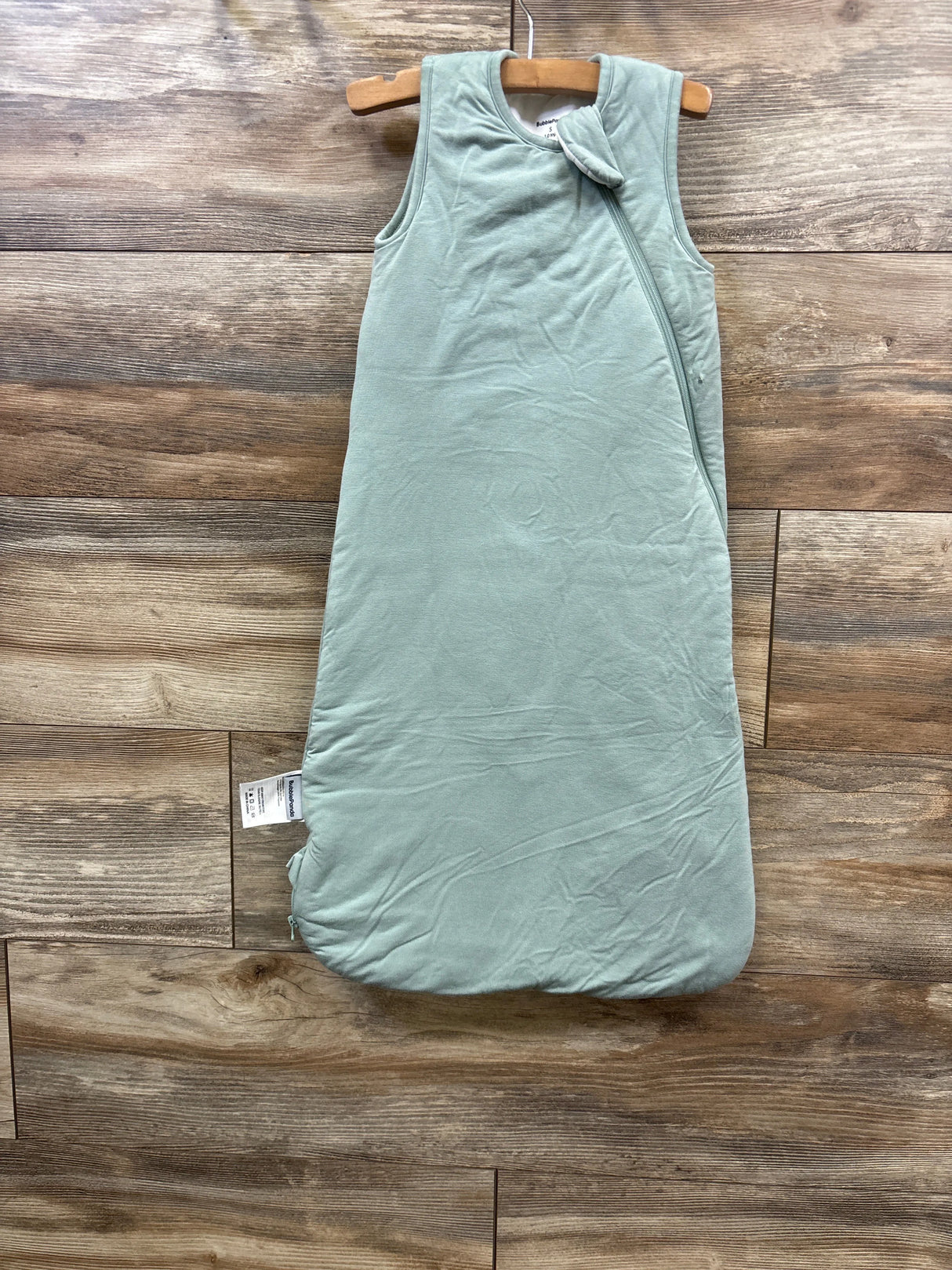 BubblePanda 1.0 TOG Bamboo Sleep Sack Green sz S(0-6m)