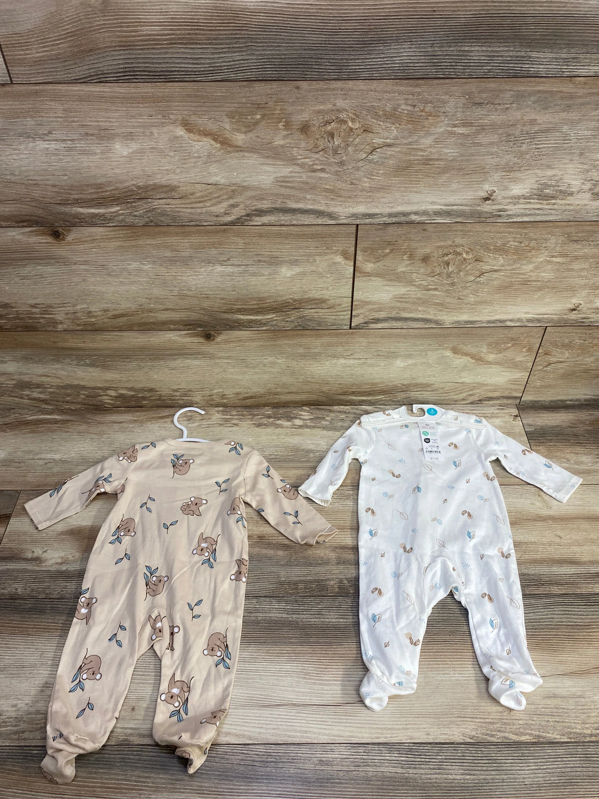 NEW Just One You 2pk Sleeper White sz 3m