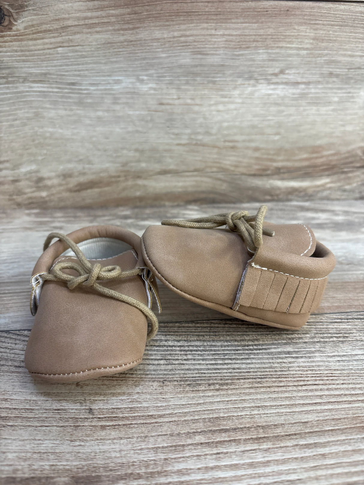 Soft Sole Baby Crib Shoes Tan sz 1c - Me n Mommy To Be