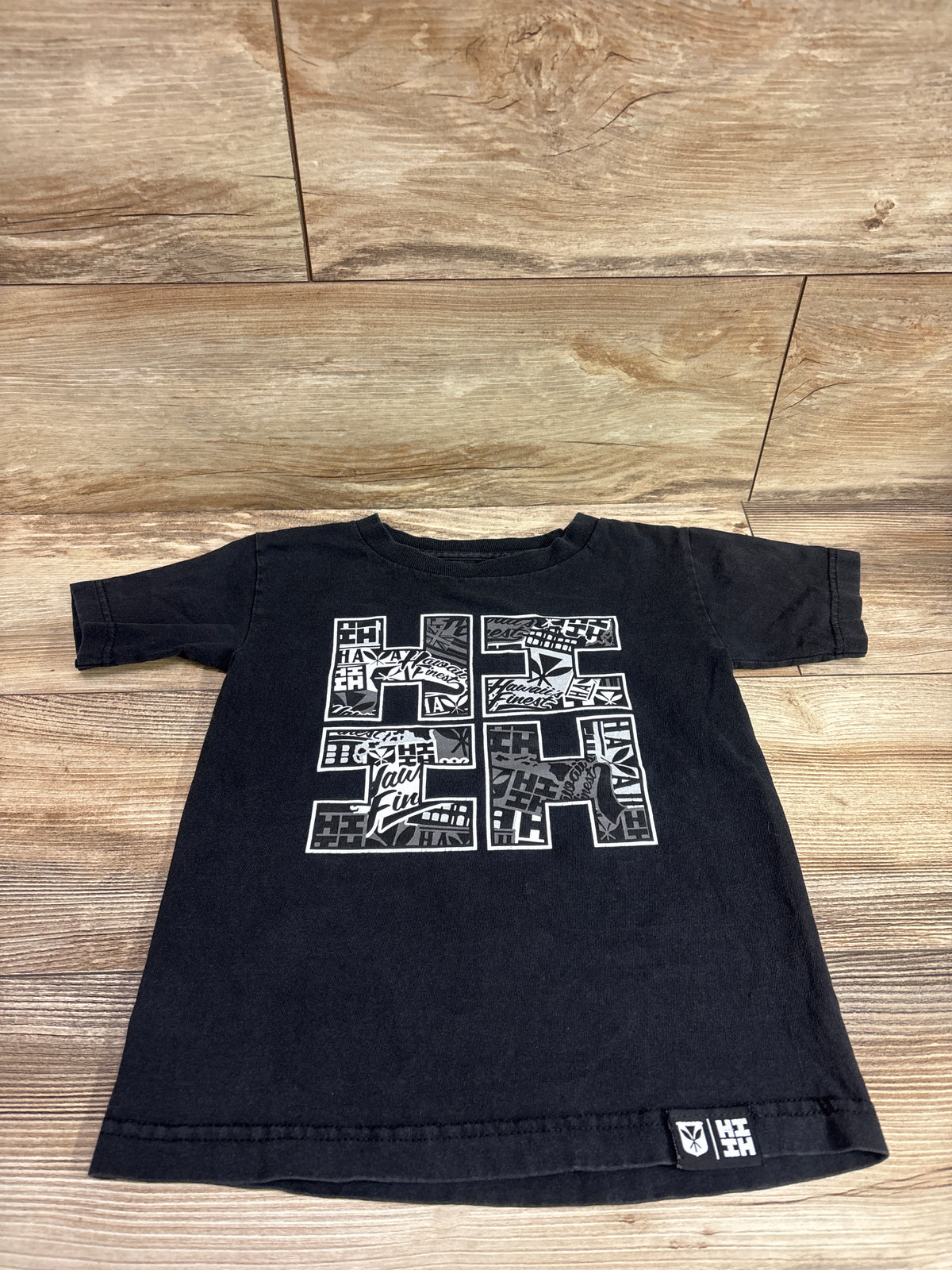 Hi Finest by Hawaii's Finest Shirt Black sz 5/6T