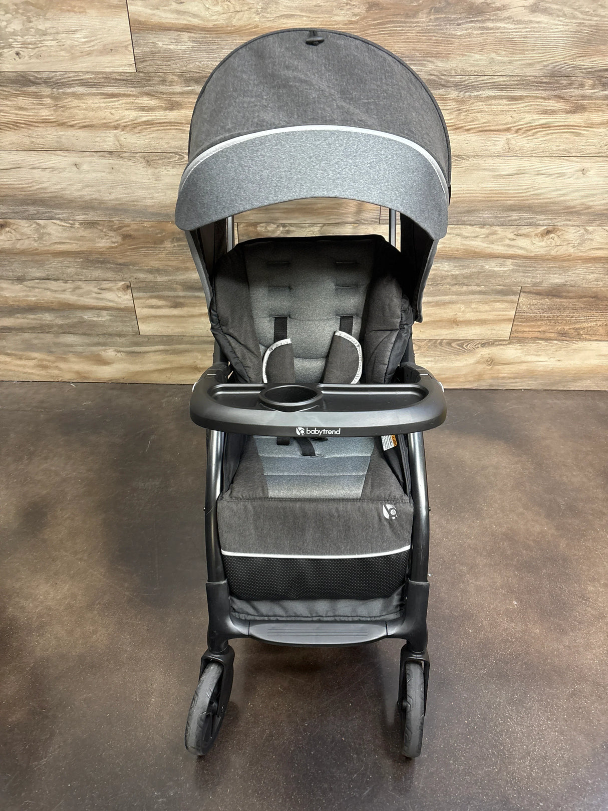 Baby Trend Sit N Stand 5-in-1 Shopper Stroller in Stormy Grey