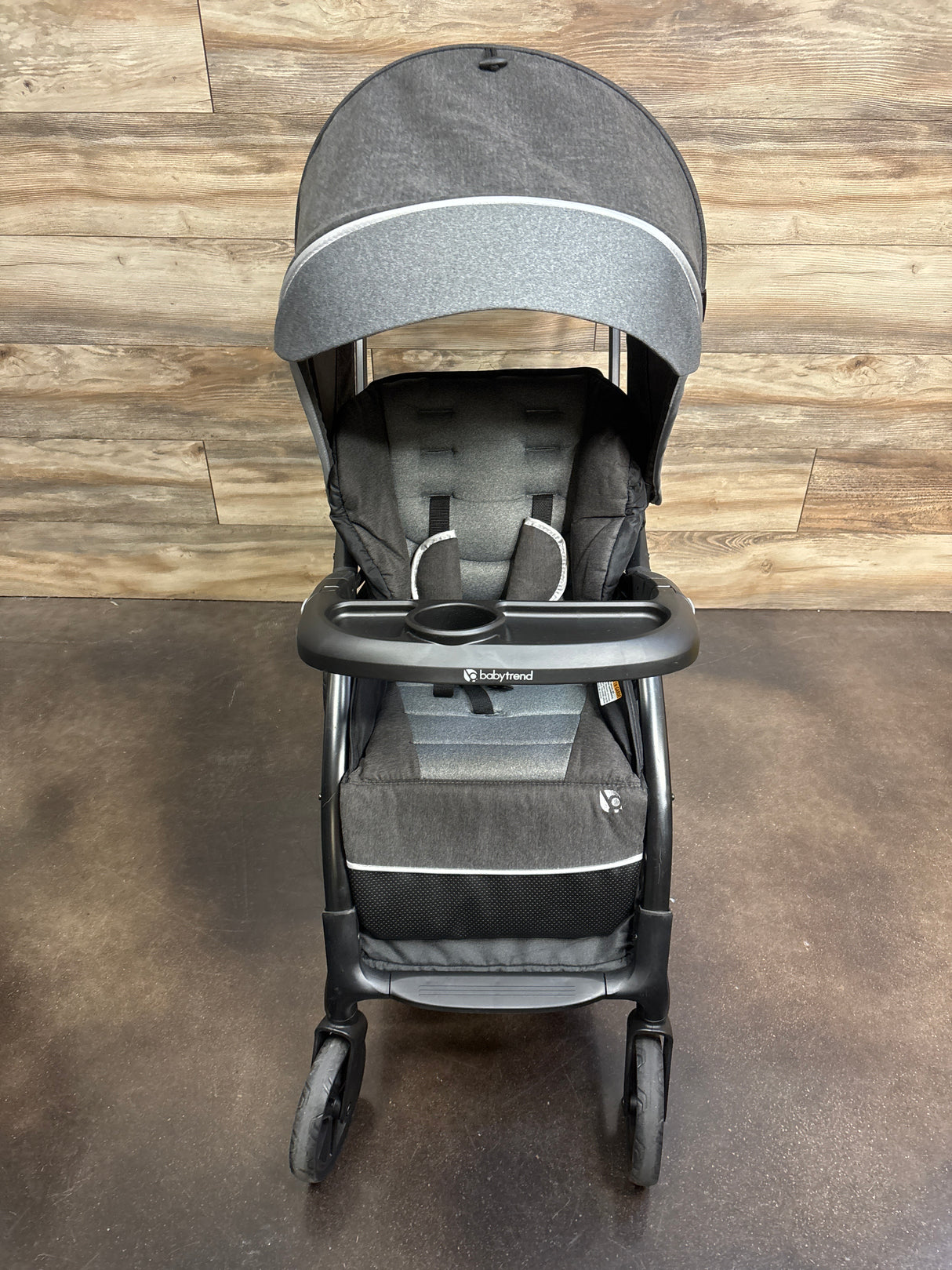 Baby Trend Sit N Stand 5-in-1 Shopper Stroller in Stormy Grey