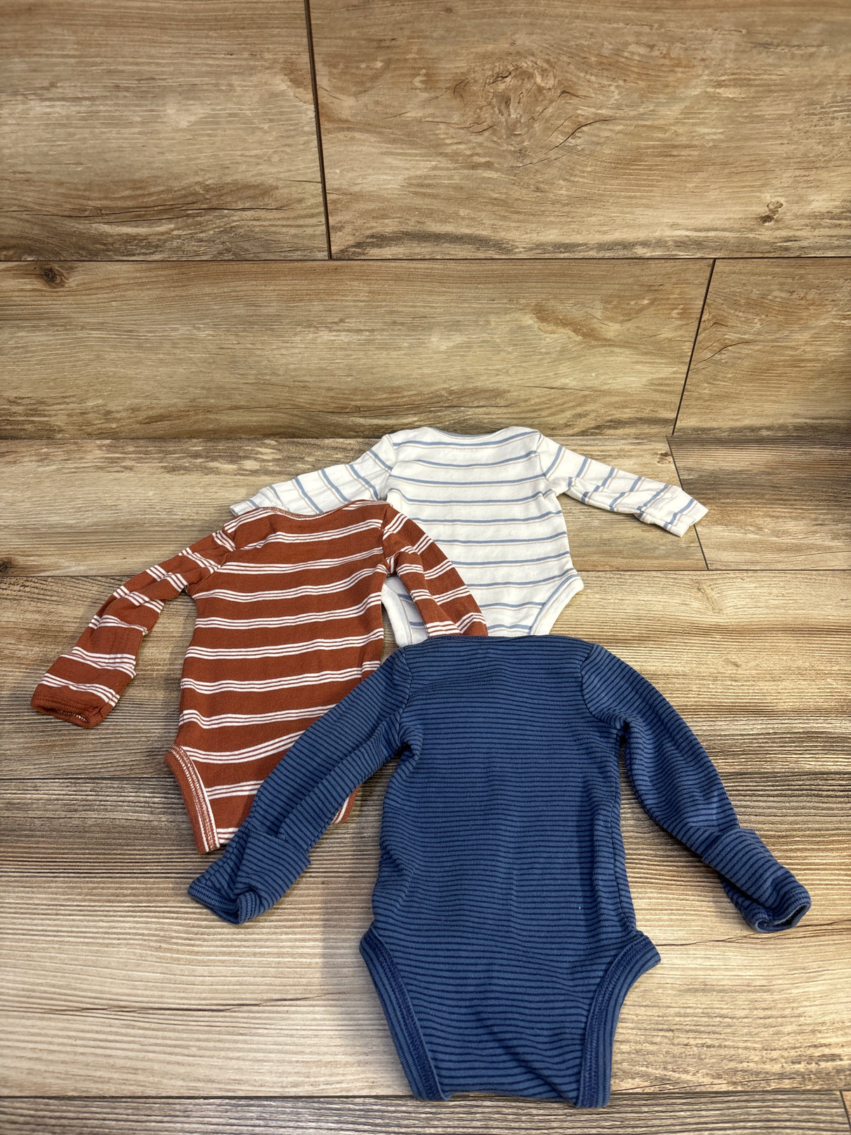 Just One You 3pk Bodysuits White sz Newborn