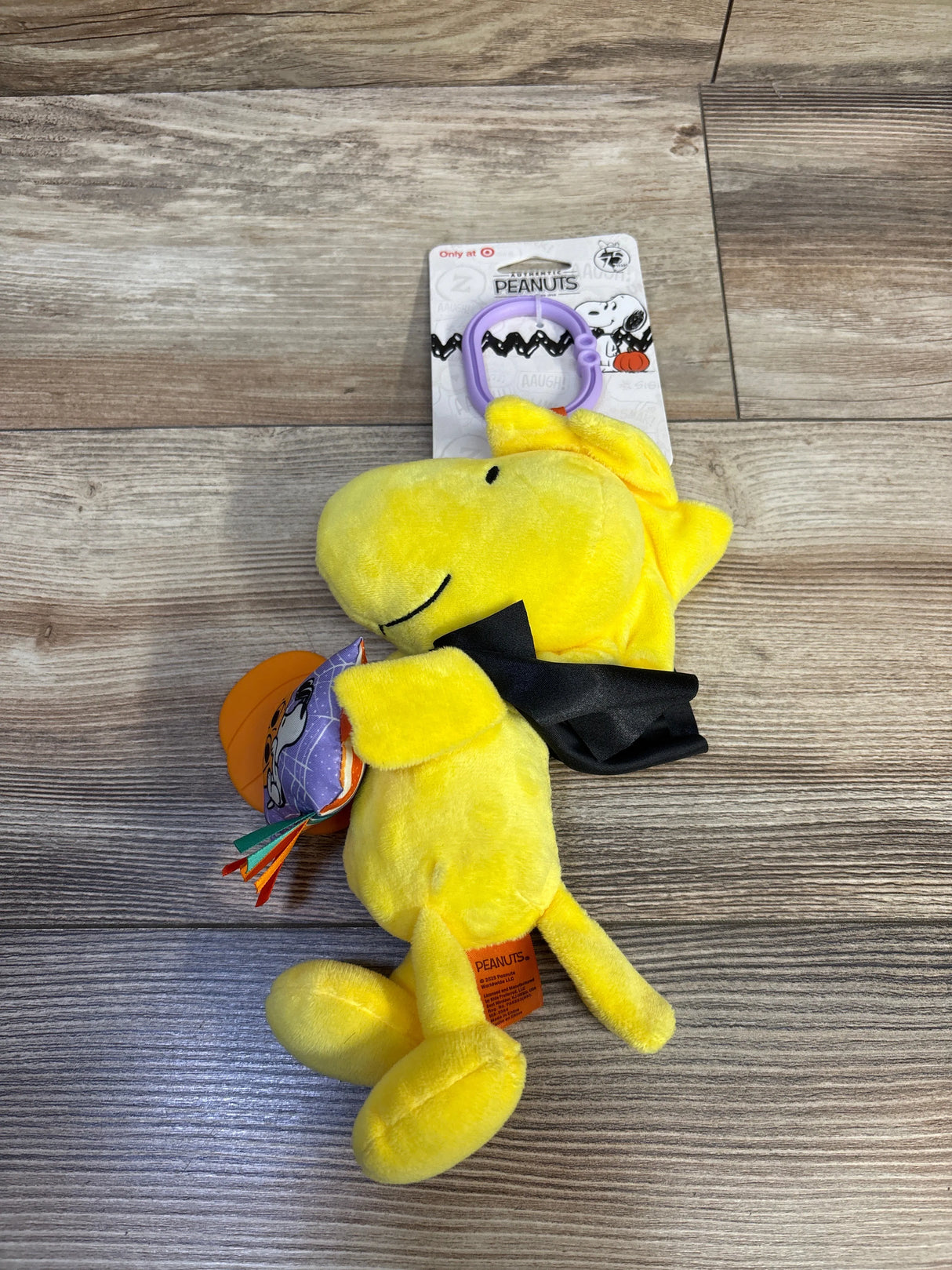 NEW Peanuts Woodstock Halloween Activity Clip-On Toy
