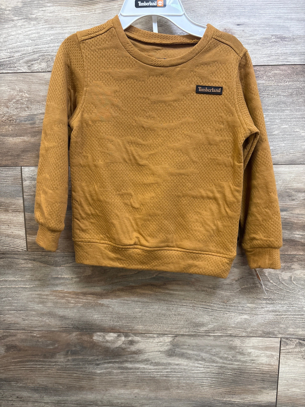 NEW Timberland 2pc Pullover Sweatshirt & Joggers Set Brown sz 5T