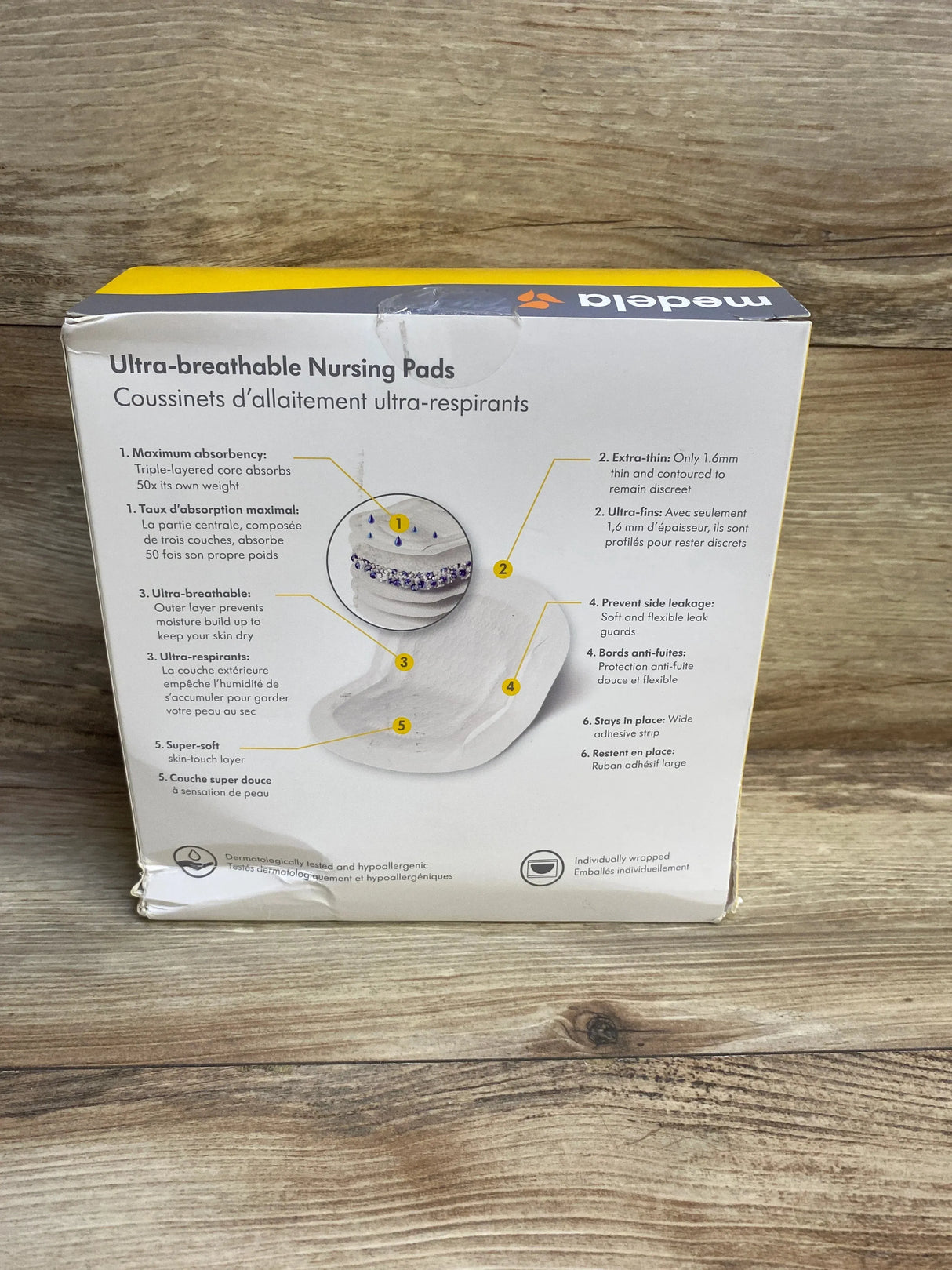 NEW Medela Ultra-Breathable Nursing Pads 120ct.