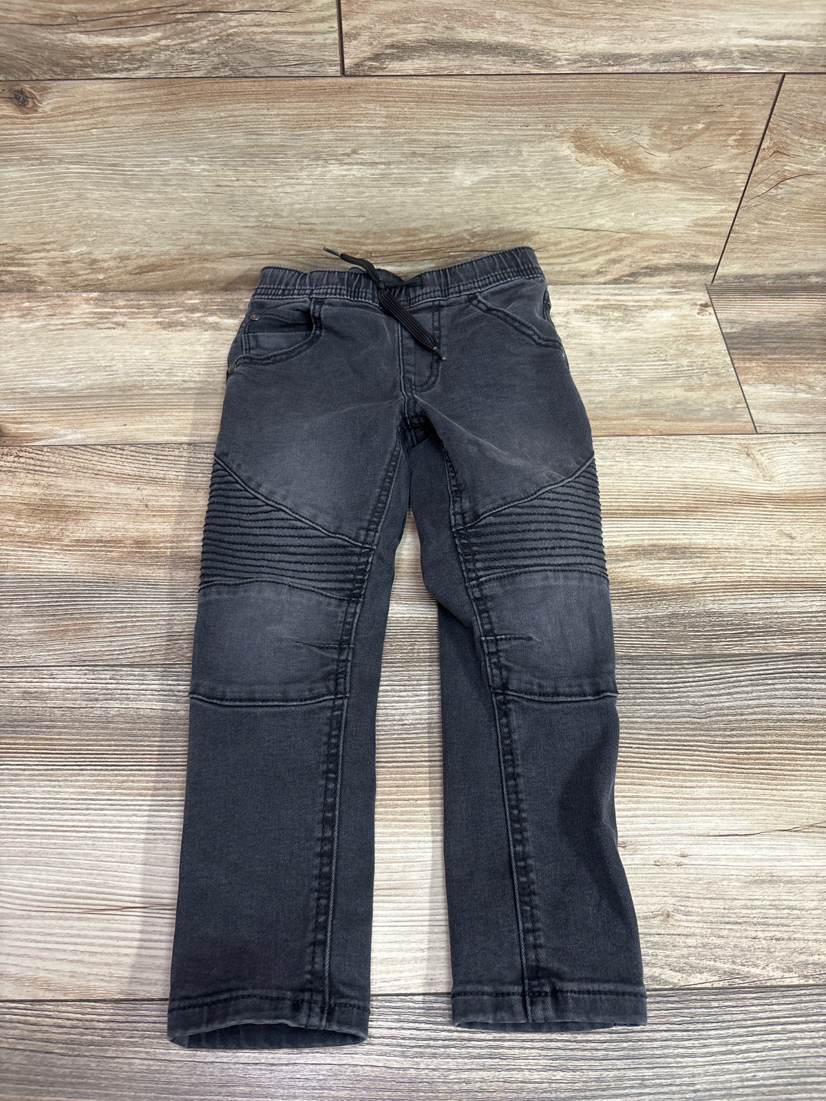 Art Class Drawstring Moto Jeans Black sz 4T