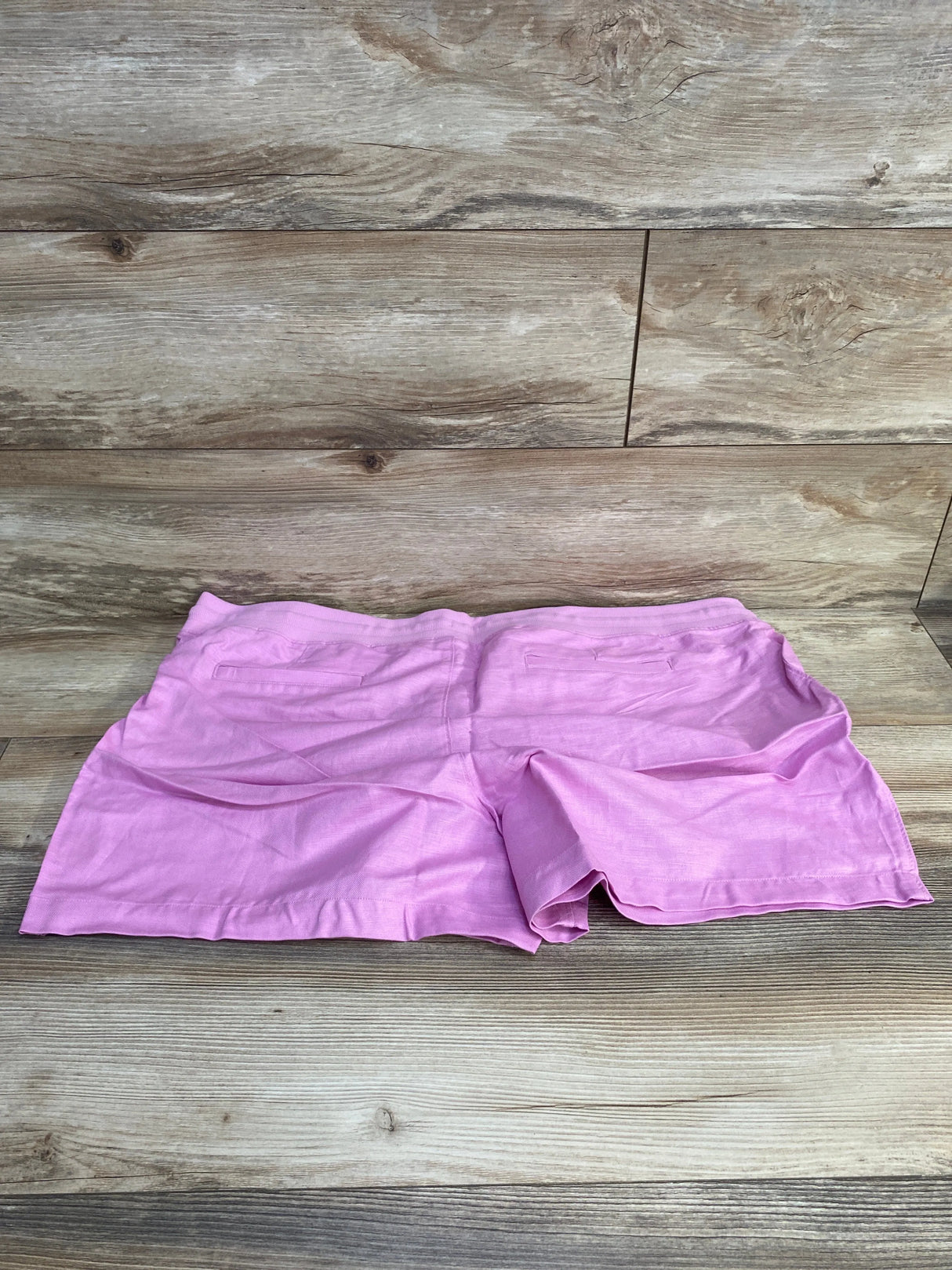 NWOT Gap Maternity Linen-Cotton Shorts Pink sz XXL - Me n Mommy To Be