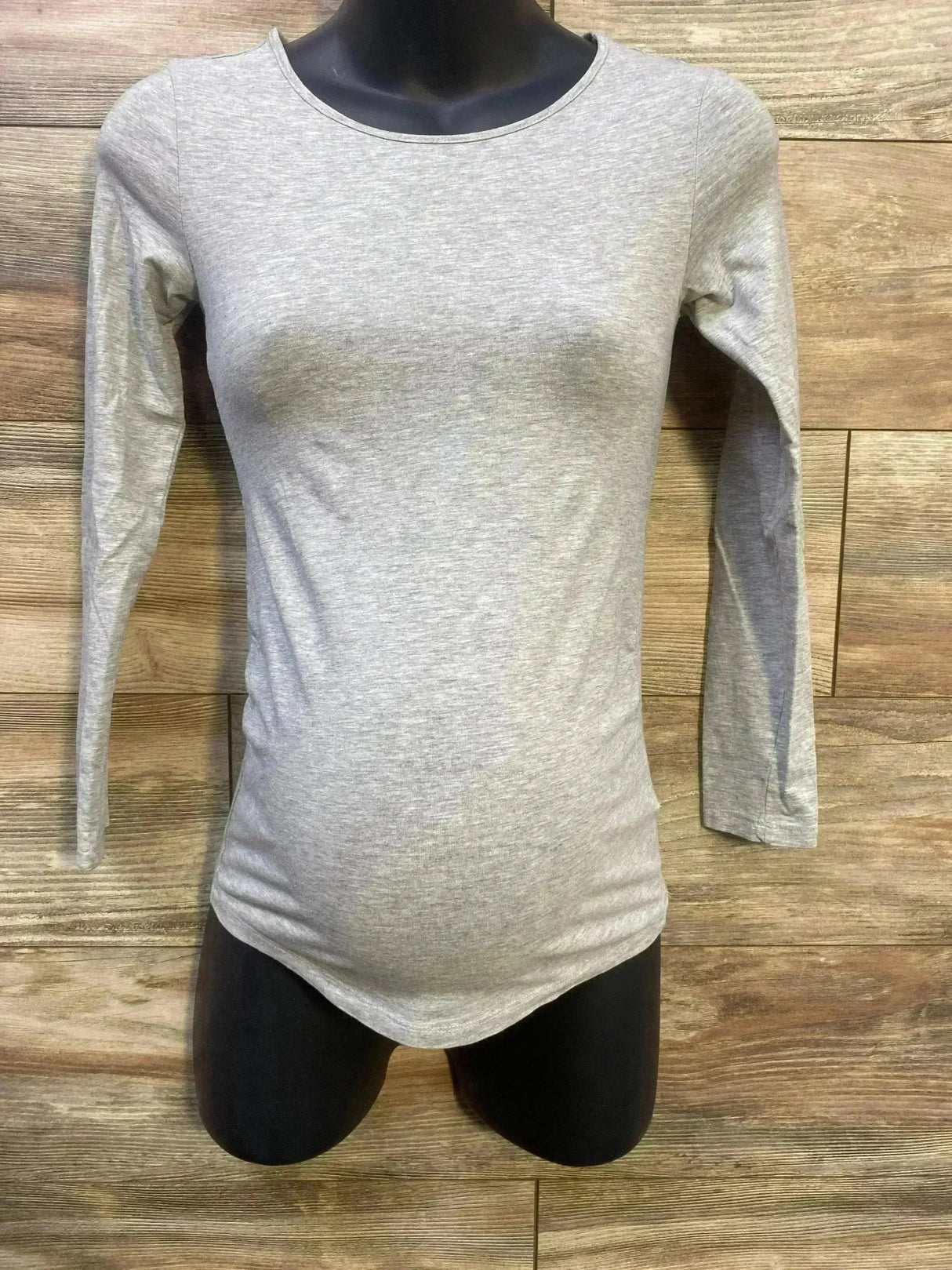 H&M Mama Ruched Shirt Grey sz XS - Me n Mommy To Be