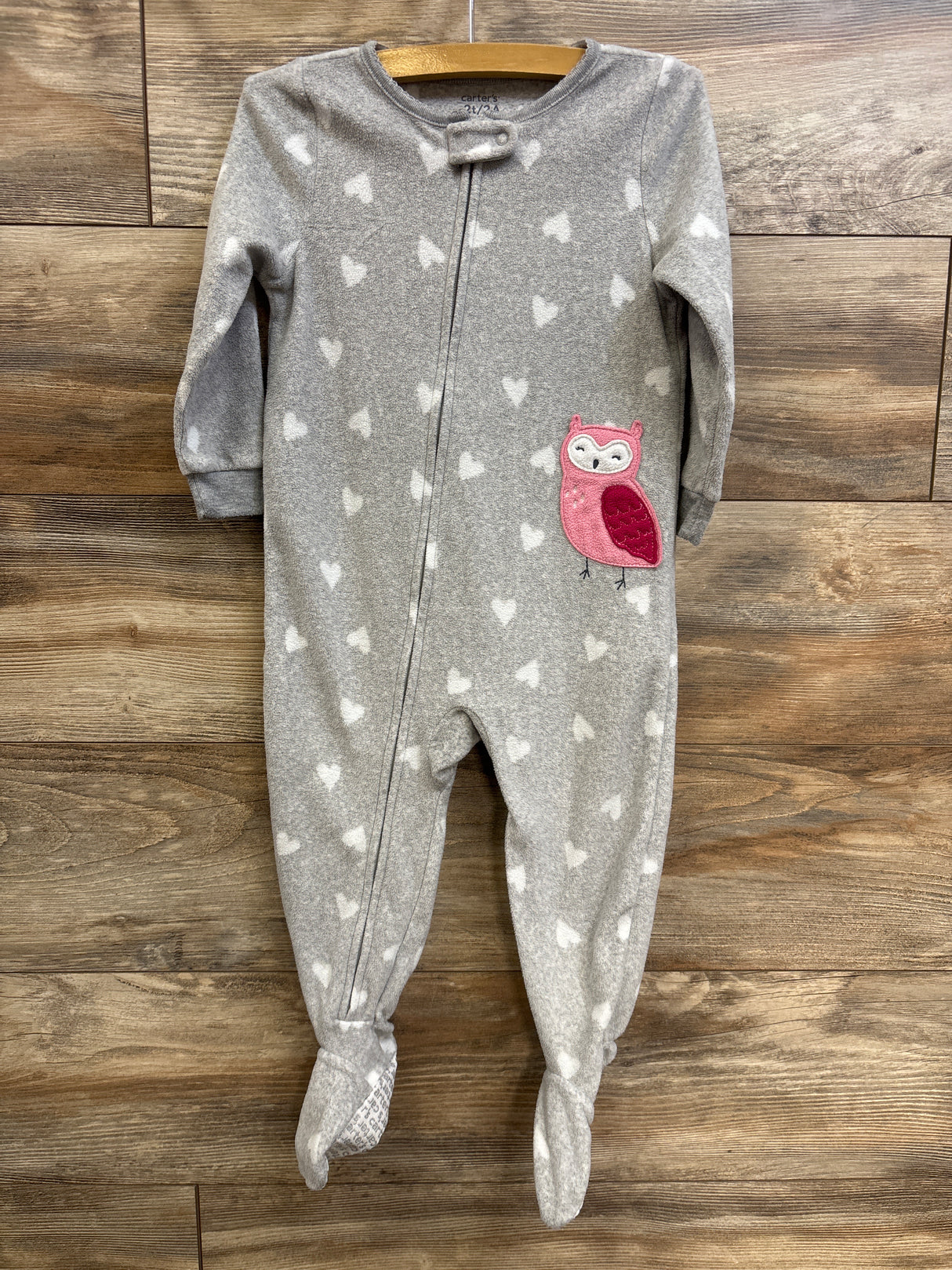 Carter's Blanket Sleeper Grey sz 2T