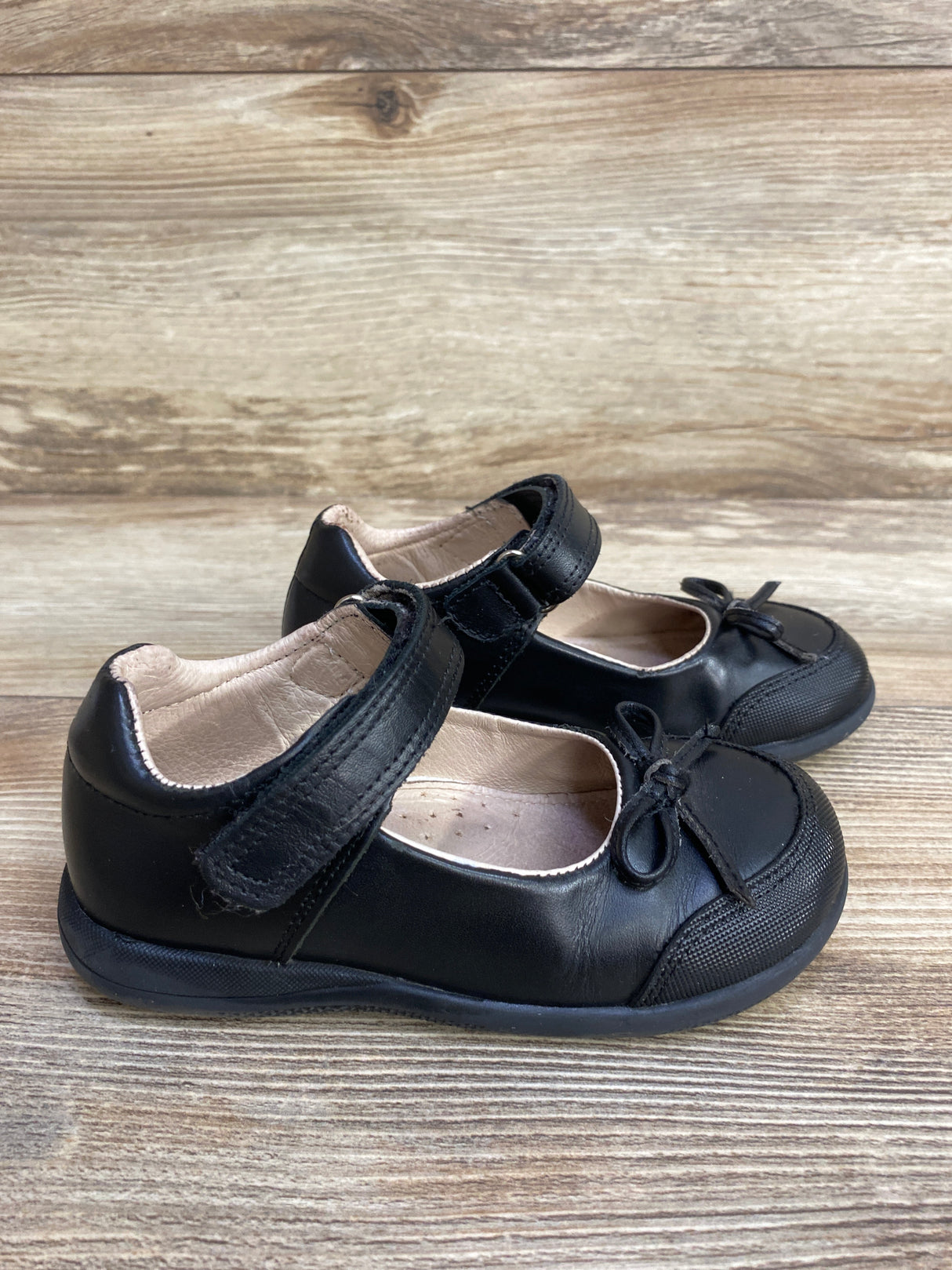 ScholarWear Leather Mary Jane Shoes Black sz 9.5c