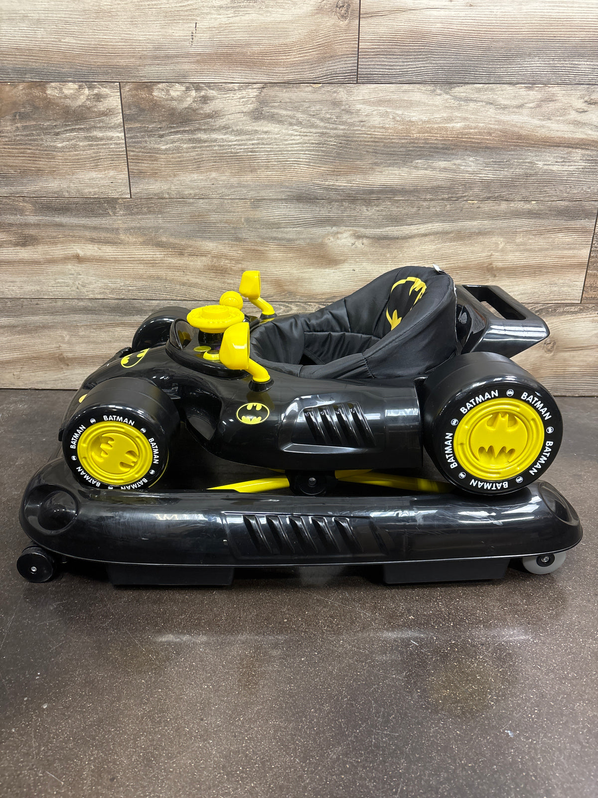 KidsEmbrace DC Comics Batmobile Baby Walker Black/Yellow